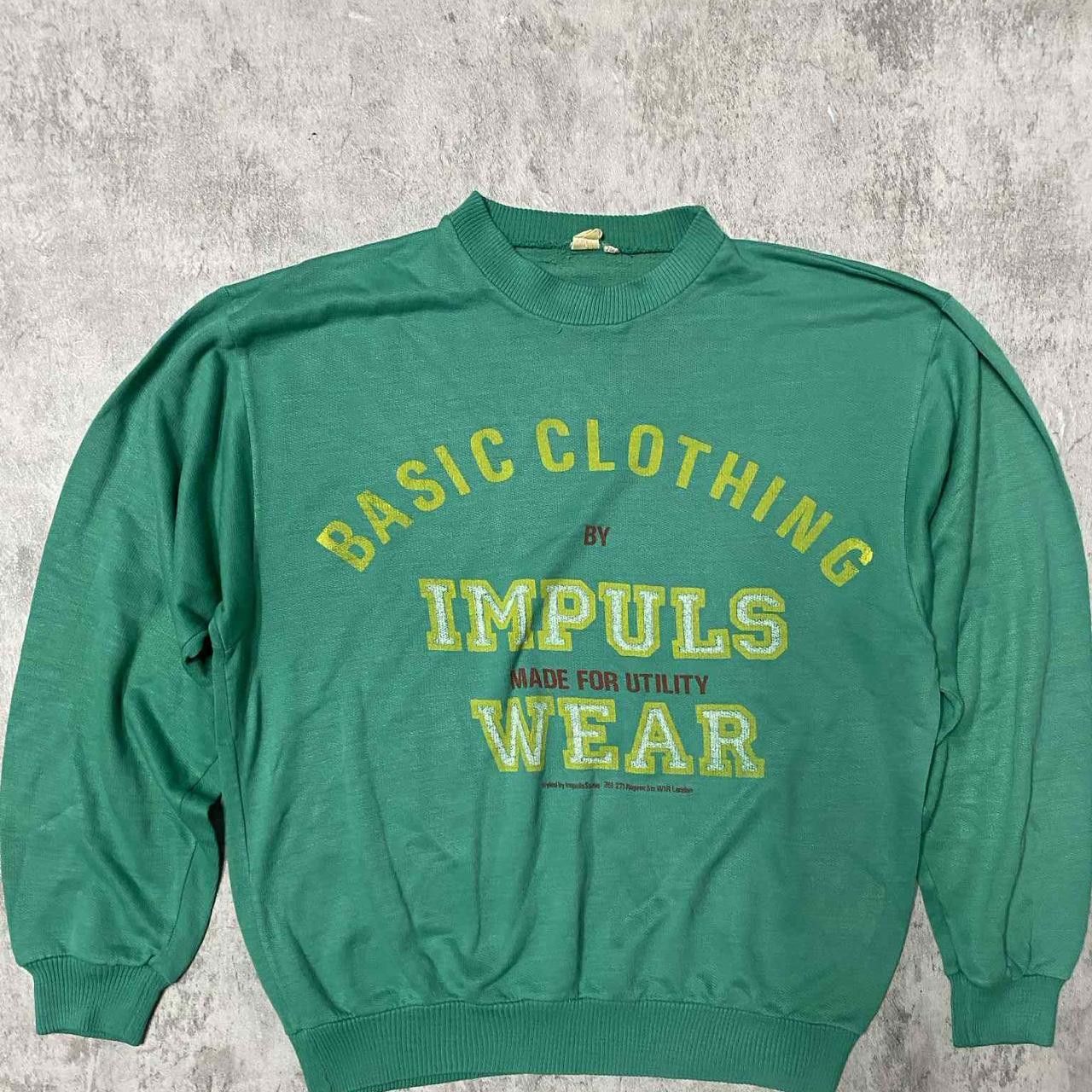 Other Green vintage 90s crewneck sweatshirt clothing Size US L / EU 52-54 / 3 - 1 Thumbnail