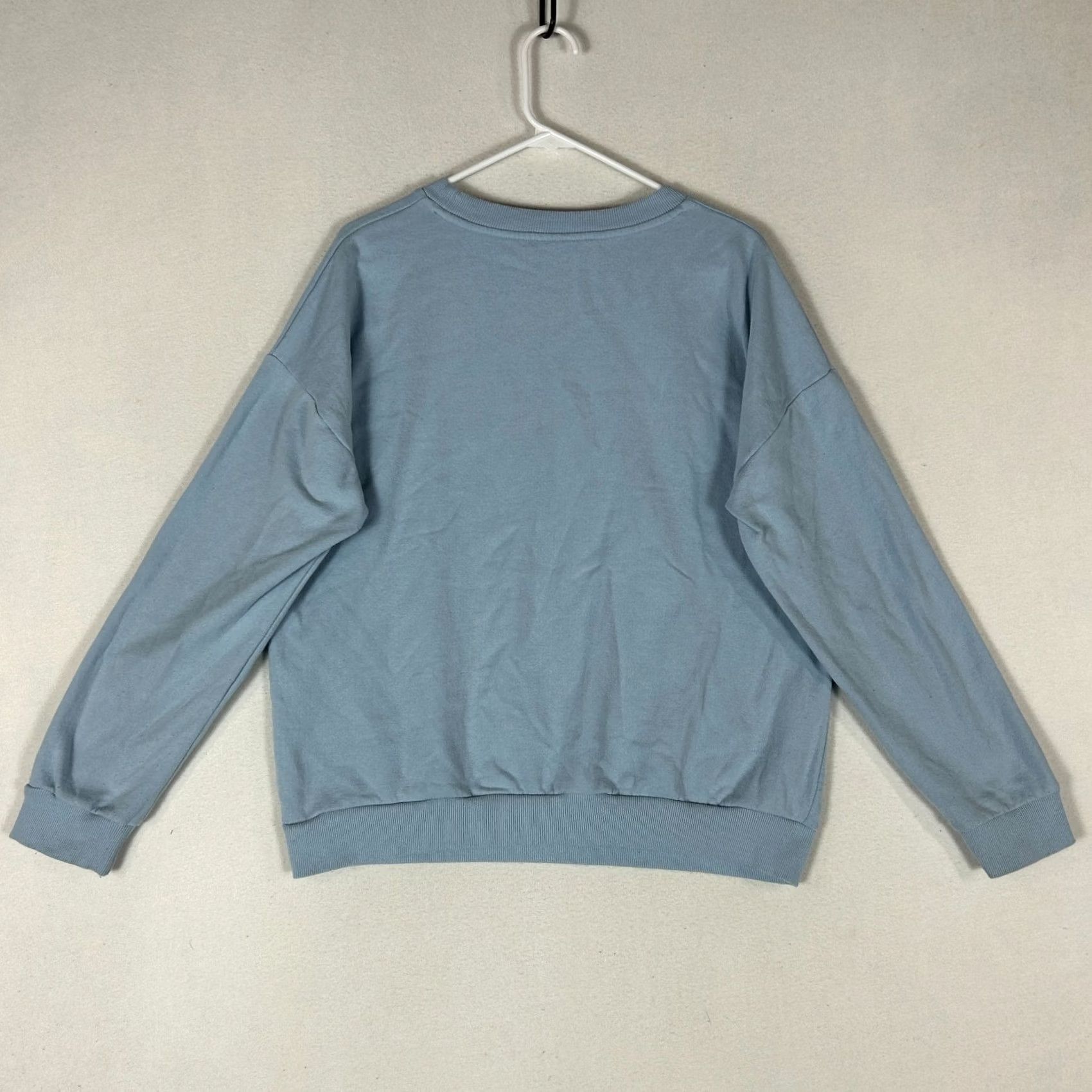 Nickelodeon Nickelodeon SpongeBob SquarePants Sweatshirt Womens Large Blue Cotton Graphic Size L / US 10 / IT 46 - 4 Thumbnail