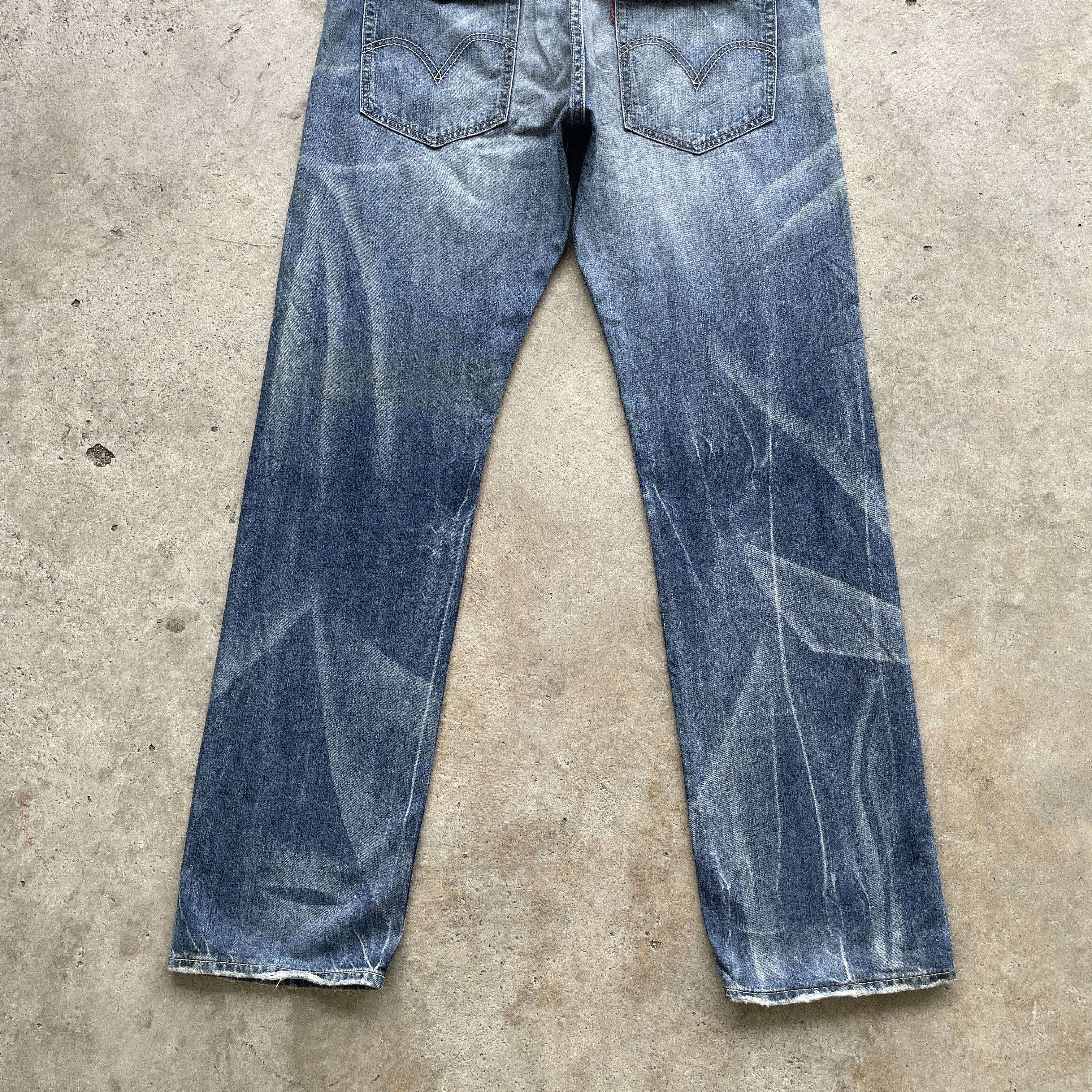 Levi's Vintage Levi’s 202 Jeans Faded Buckle Distressed Denim Pants Size US 36 / EU 52 - 14 Thumbnail