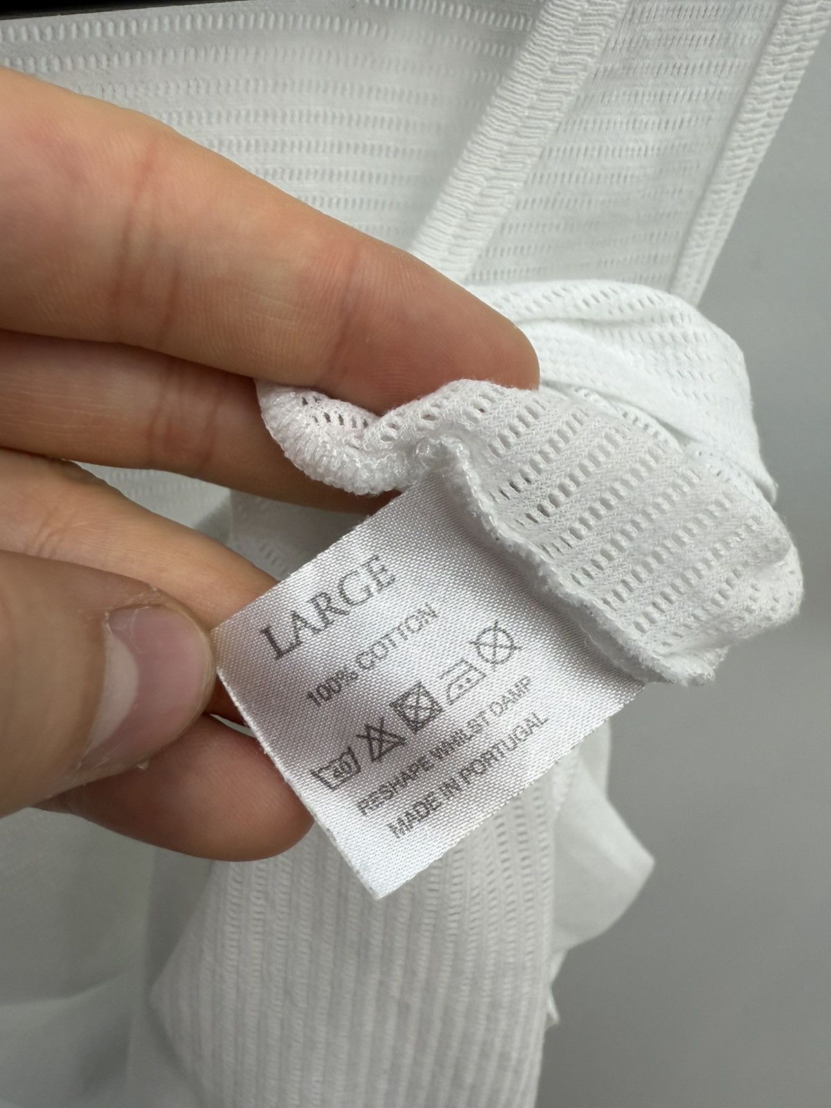 Designer × Sunspel Sunspel Cotton Tank Top Tee T-shirt Size US L / EU 52-54 / 3 - 4 Thumbnail