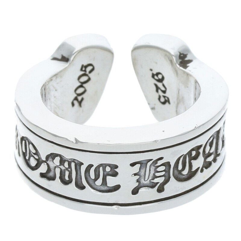 Chrome Hearts CHROME HEARTS Large Scroll Label Silver Ring Size ONE SIZE - 1 Thumbnail