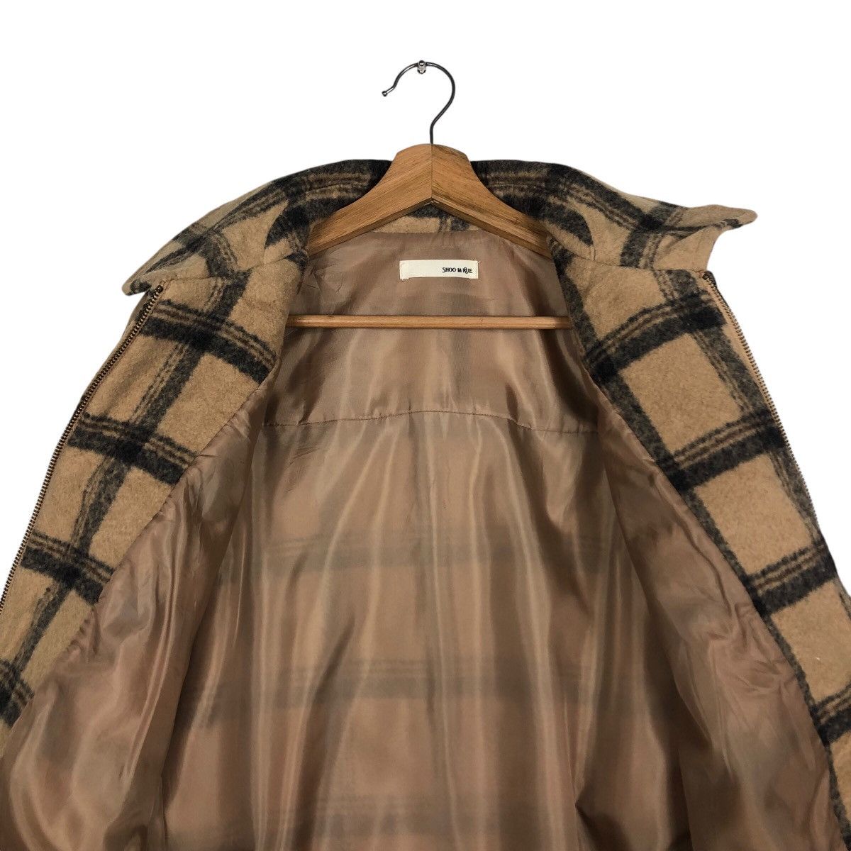 Japanese Brand × Vintage 📌Vintage Work Chore Jacket Zipper Sho Japan Tartan Design Size US M / EU 48-50 / 2 - 15 Thumbnail