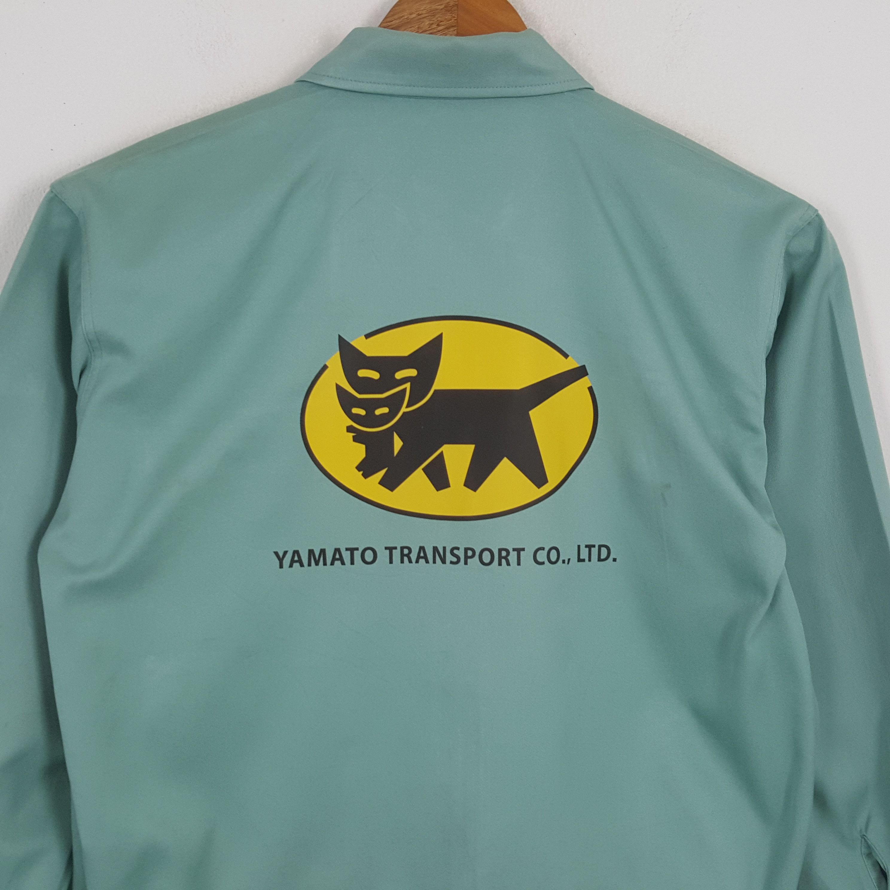 Japanese Brand × Vintage Vintage YAMATO TRANSPORT Japanese Racing Custom Jacket Size US L / EU 52-54 / 3 - 2 Thumbnail