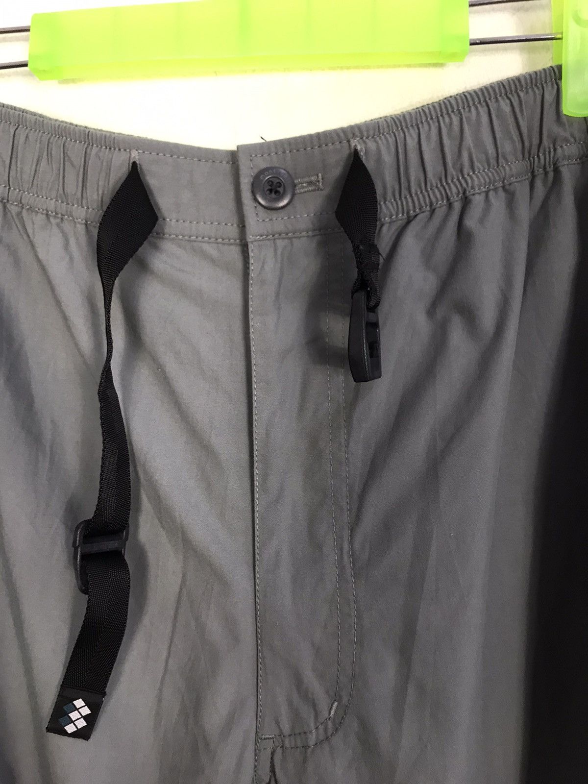 Montbell Mont Bell Outdoor Grey Thin Slack Pant Trouser Double Knee Size US 31 - 4 Thumbnail