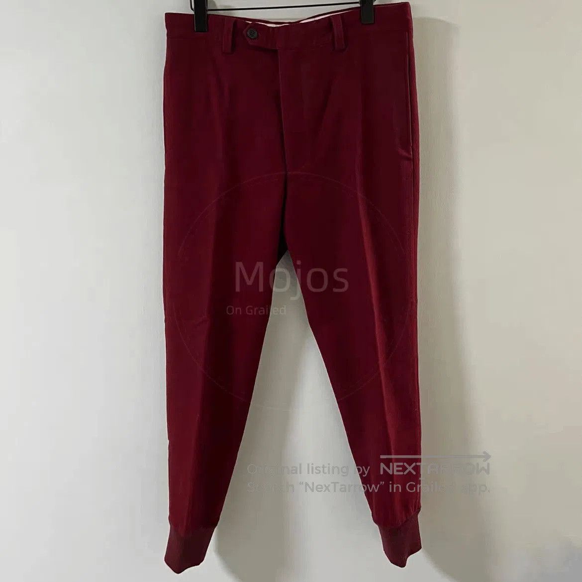 Prada Sz 48 Prada Wine Color Casual Pants. Size US 32 / EU 48 - 1 Thumbnail