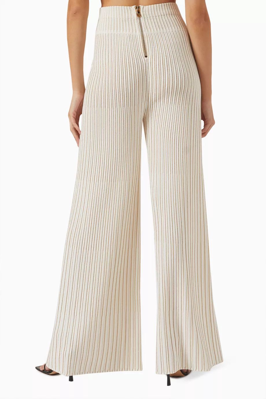 Balmain o1y0625 Sweatpant in White Size 26" / US 2 / IT 38 - 3 Thumbnail