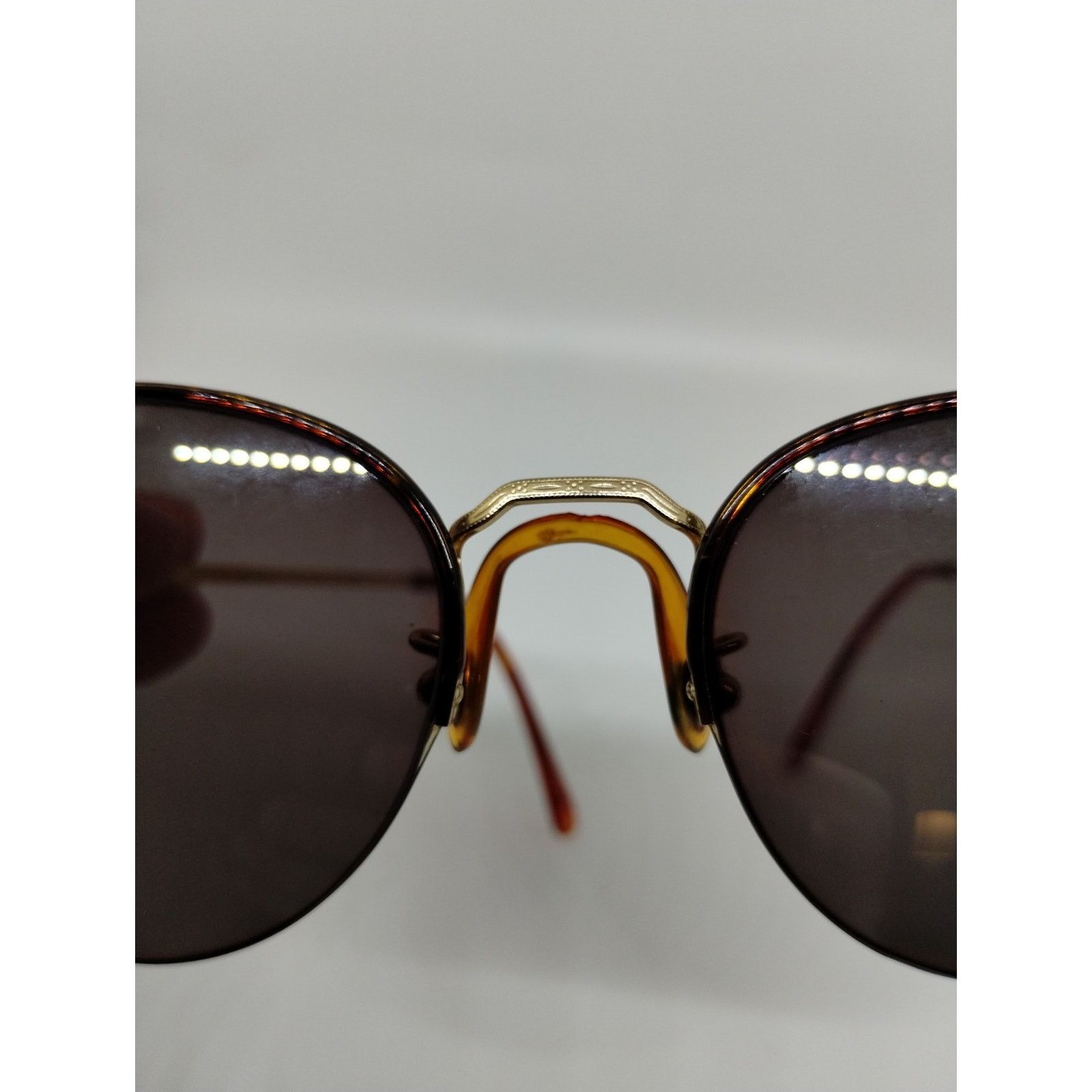 Polo Ralph Lauren Polo Classic By Ralph Lauren Half-Rim Eyeglass Frames Size ONE SIZE - 4 Thumbnail