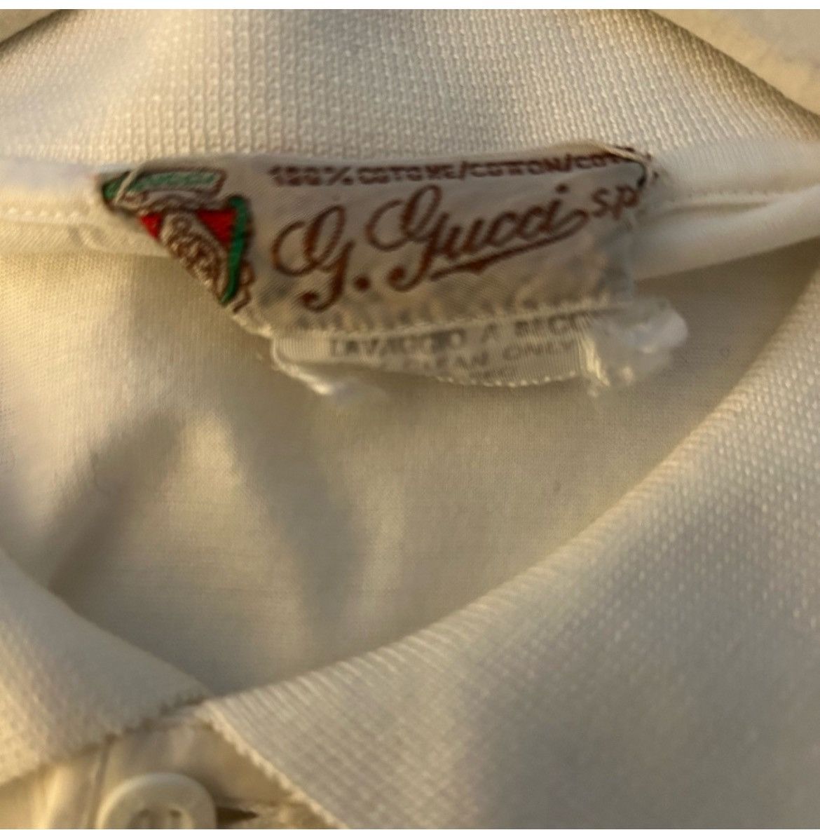 Gucci Gucci vintage polo shirt Size US M / EU 48-50 / 2 - 3 Thumbnail