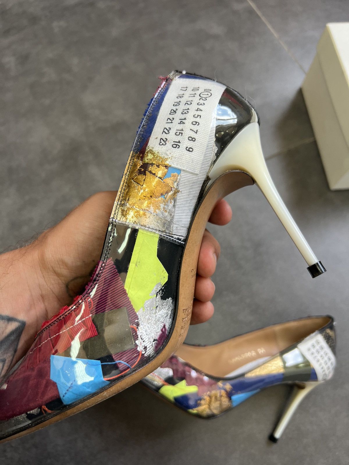 Maison Margiela SS17 Maison Margiela Limited Edition PVC transparent heels Size US 7 / IT 37 - 7 Thumbnail