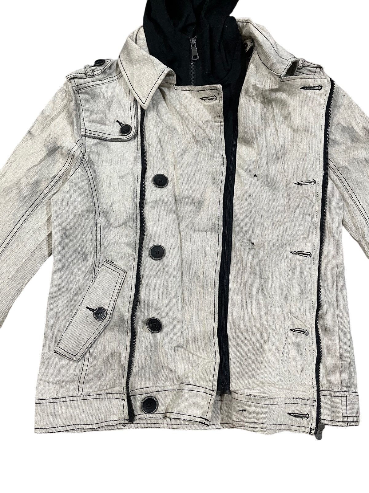 In The Attic Vintage Beige In the Attic Biker Denim Size US M / EU 48-50 / 2 - 5 Thumbnail