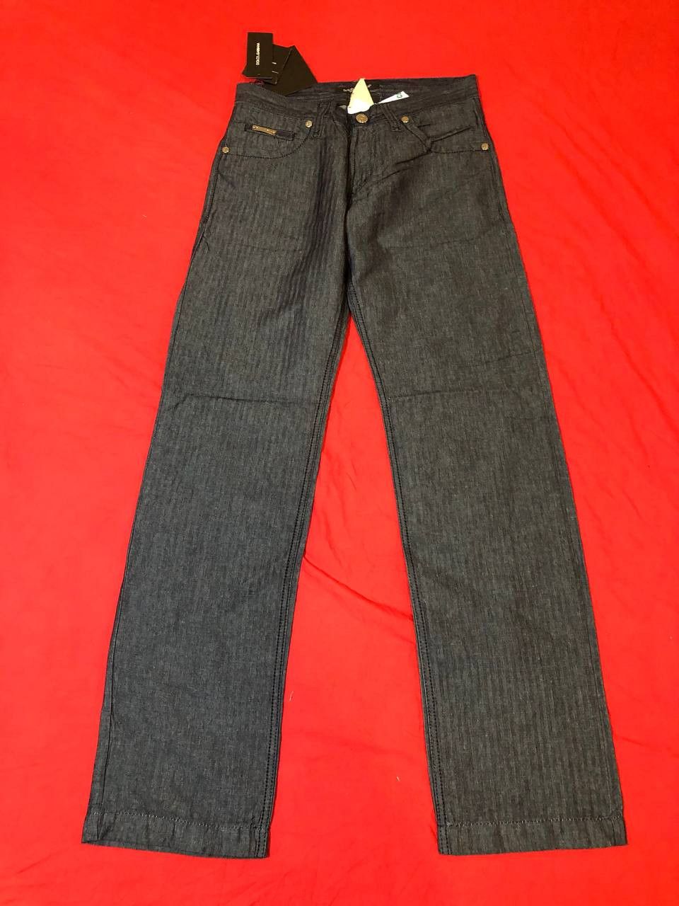 Dolce & Gabbana DOLCE & GABBANA distressed denim pants with logo Size US 33 - 1 Thumbnail