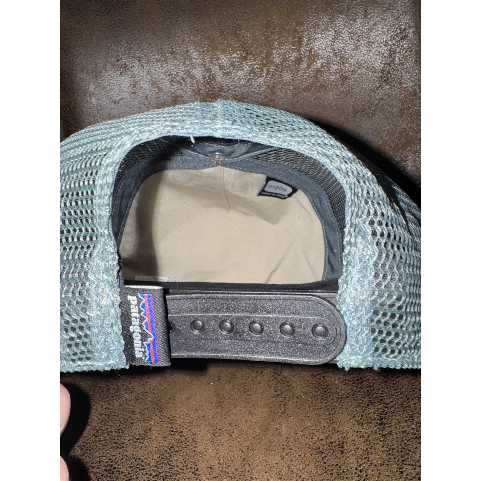 Patagonia Patagonia Trucker Hat Abstract Embroidered Snapback Mesh Size ONE SIZE - 4 Thumbnail