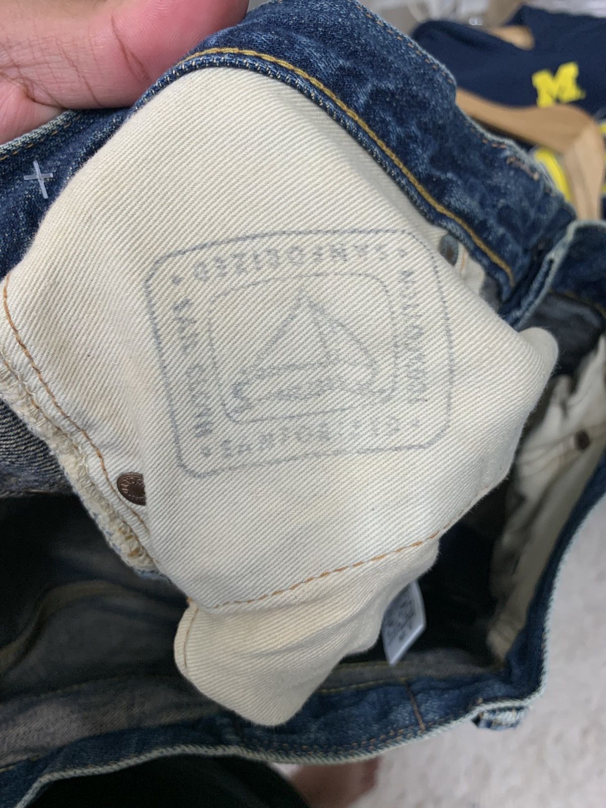 Edwin × Japanese Brand Vintage Edwin 505 SXR RARE Selvedge Denim Jeans Size US 33 - 8 Thumbnail