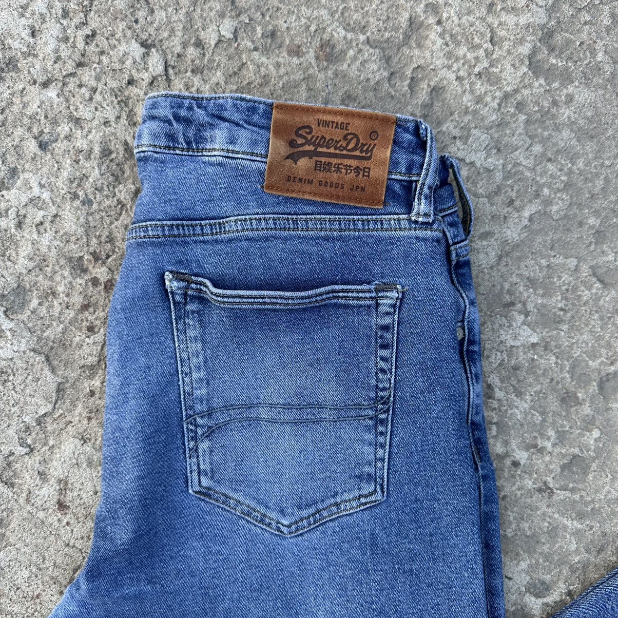 Superdry Vintage Japanese Style Superdry Jeans W34xL32 Old Money Y2K Size US 34 / EU 50 - 12 Thumbnail