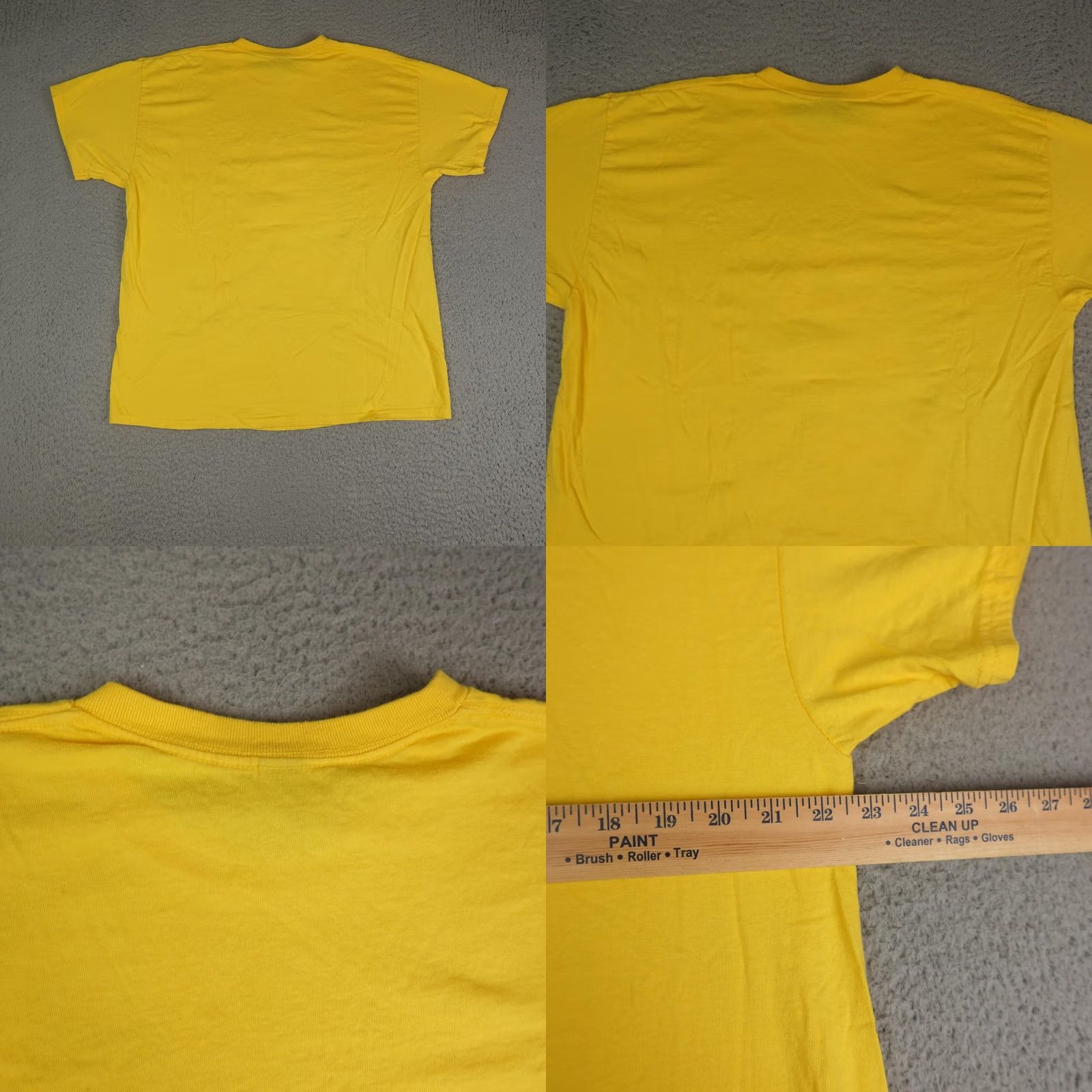 Gildan Joyce Manor Shirt Mens XL Yellow Gildan Possum Graphic Punk Band Midwest Emo Size US XL / EU 56 / 4 - 8 Thumbnail