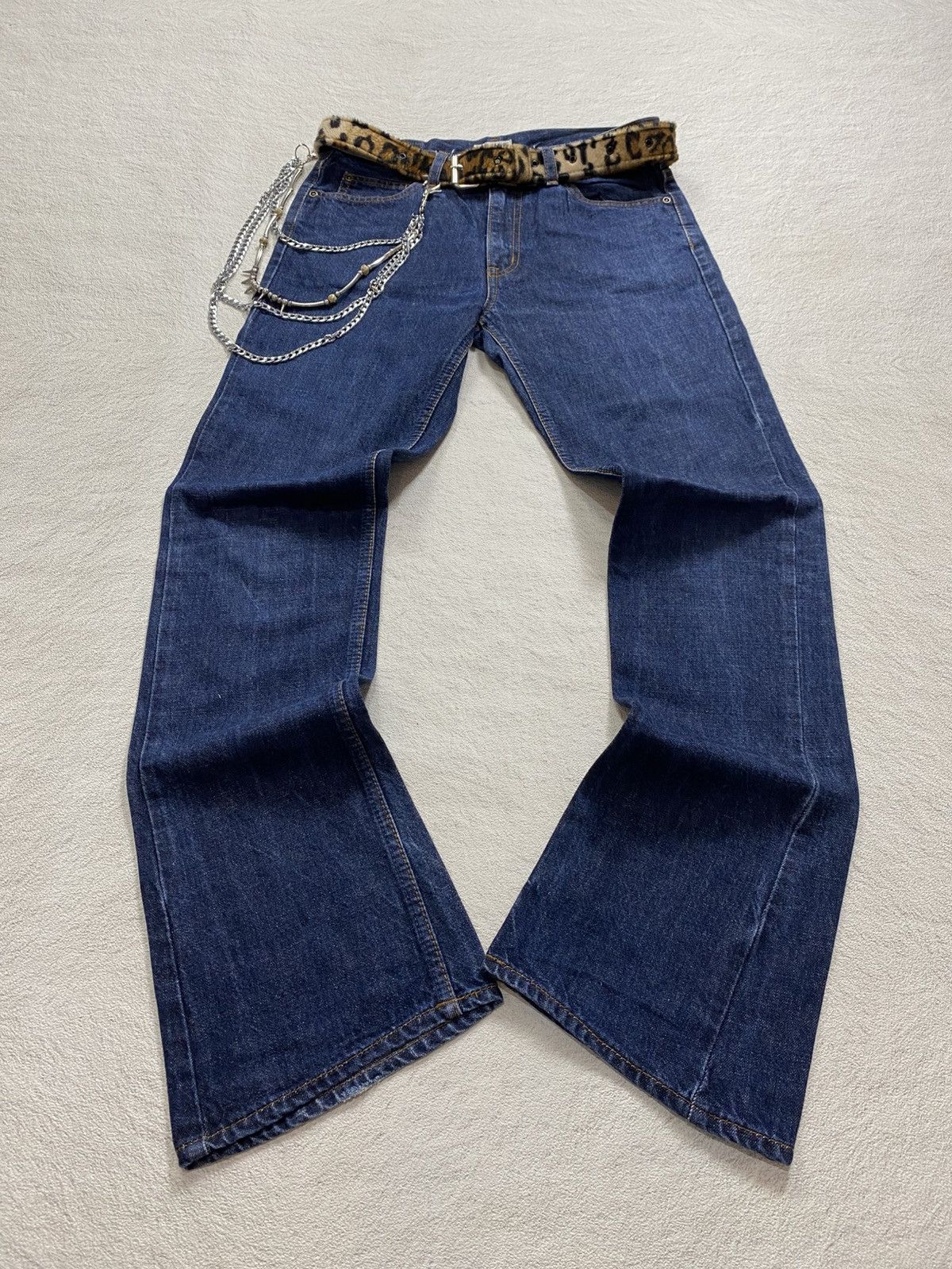 Hysteric Glamour × Japanese Brand RARE ! Hysterics shiled flare denim jean Size US 30 / EU 46 - 1 Thumbnail