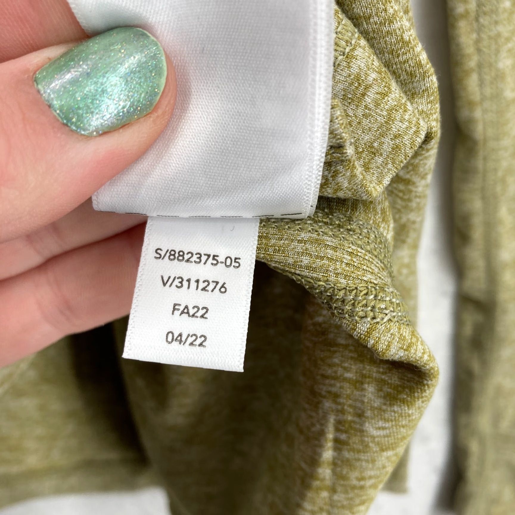 Athleta Athleta Uptempo Hoodie Sweatshirt Medium Green Stretch Lightweight Preppy Gym Womens Size M / US 6-8 / IT 42-44 - 7 Thumbnail