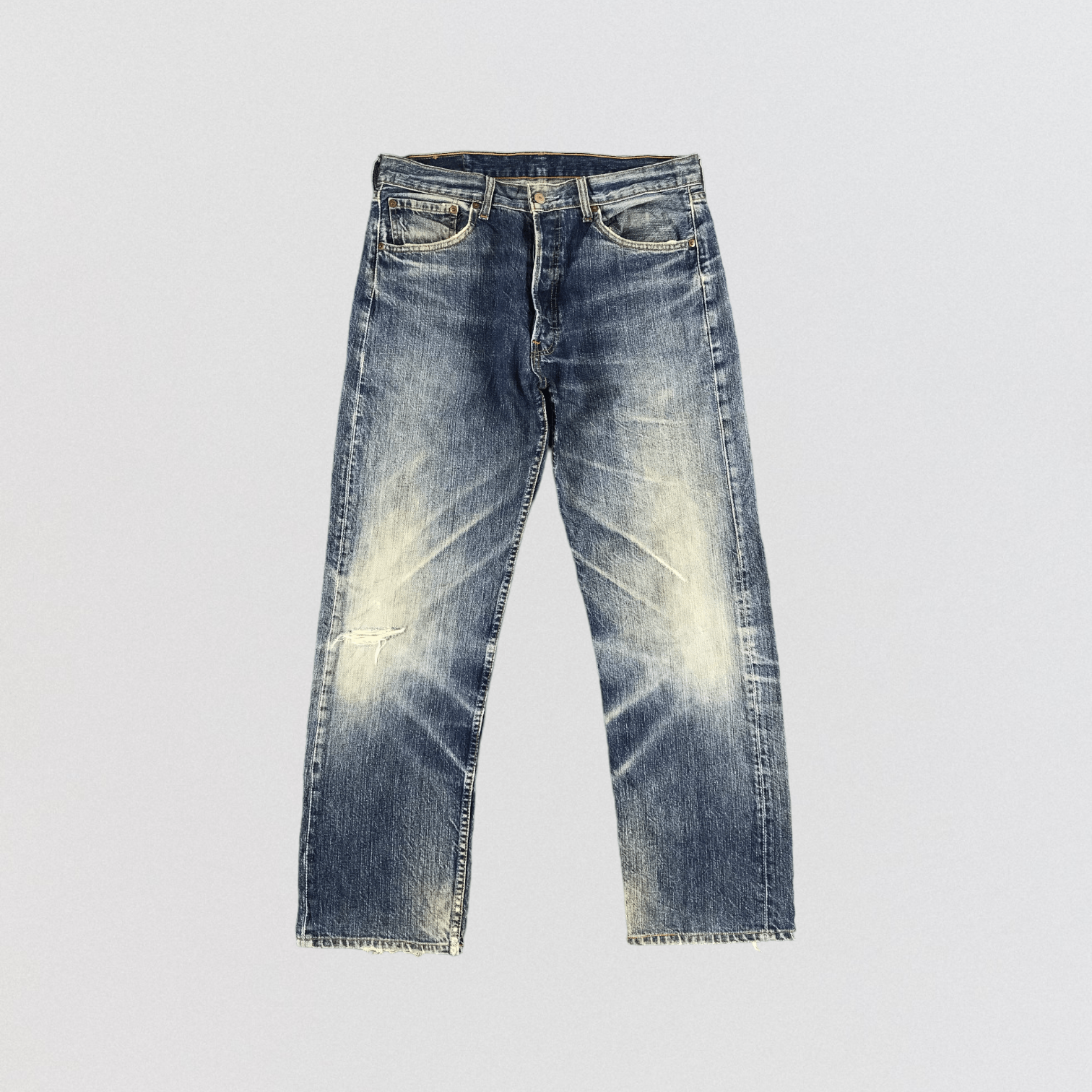 Vintage 90s Blue Wash Levis 501 Jeans-JM2064