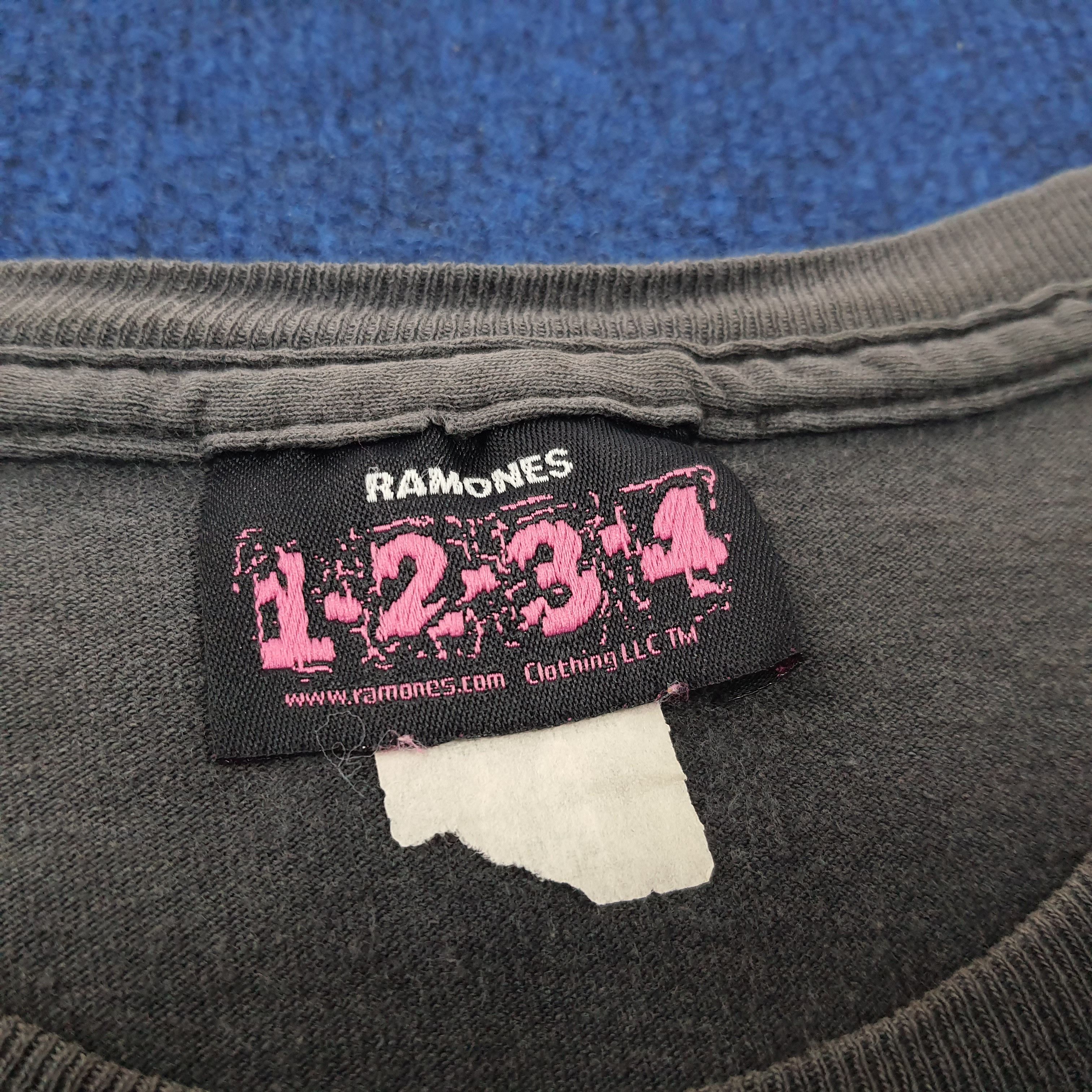 Band Tees × Vintage Vintage Ramones 1234 Rock Band Tshirt Size US L / EU 52-54 / 3 - 5 Thumbnail