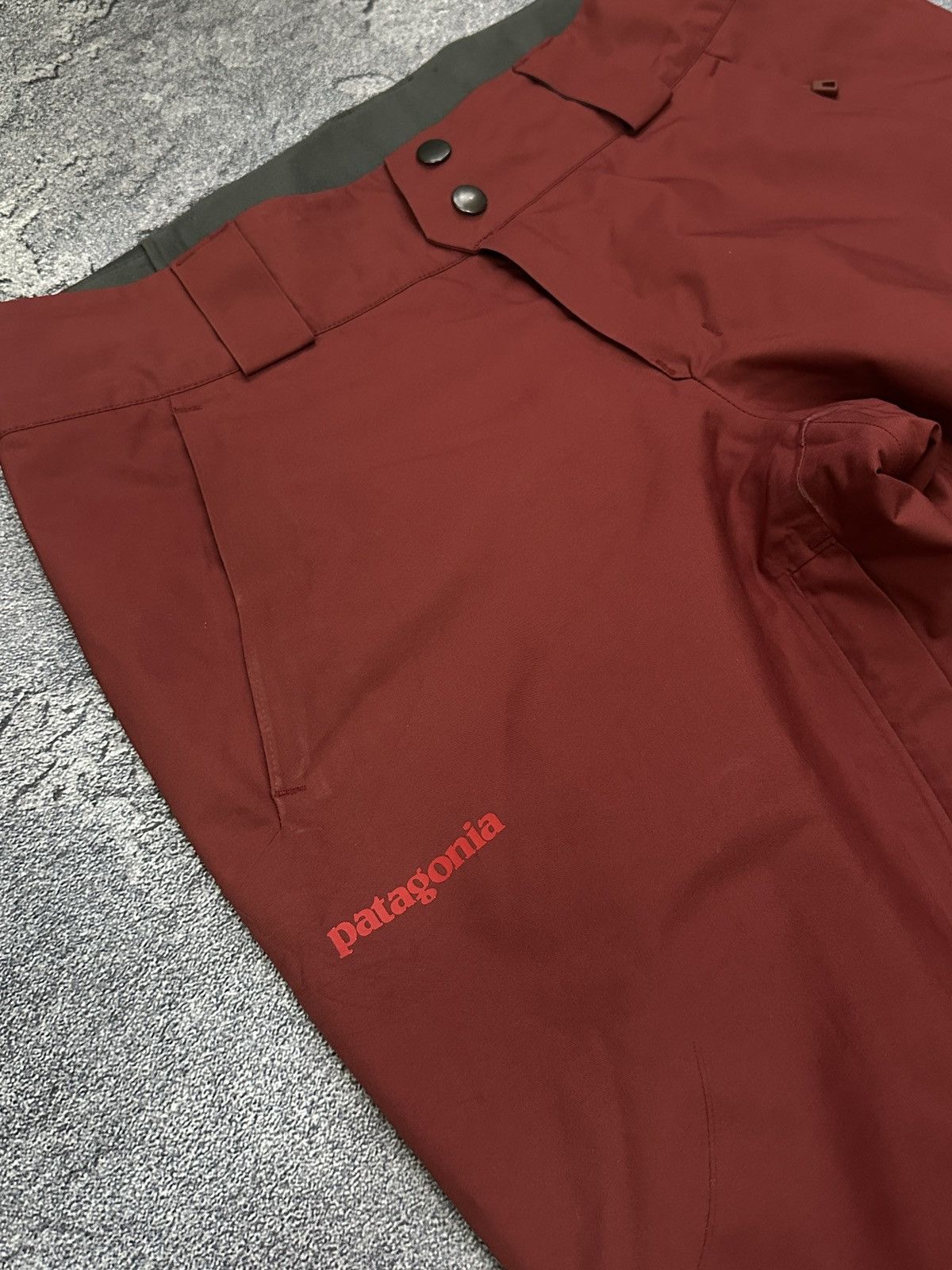 Patagonia Patagonia Burgundy Women’s Ski Pants h2no recco Size S Size 28" / US 6 / IT 42 - 6 Thumbnail