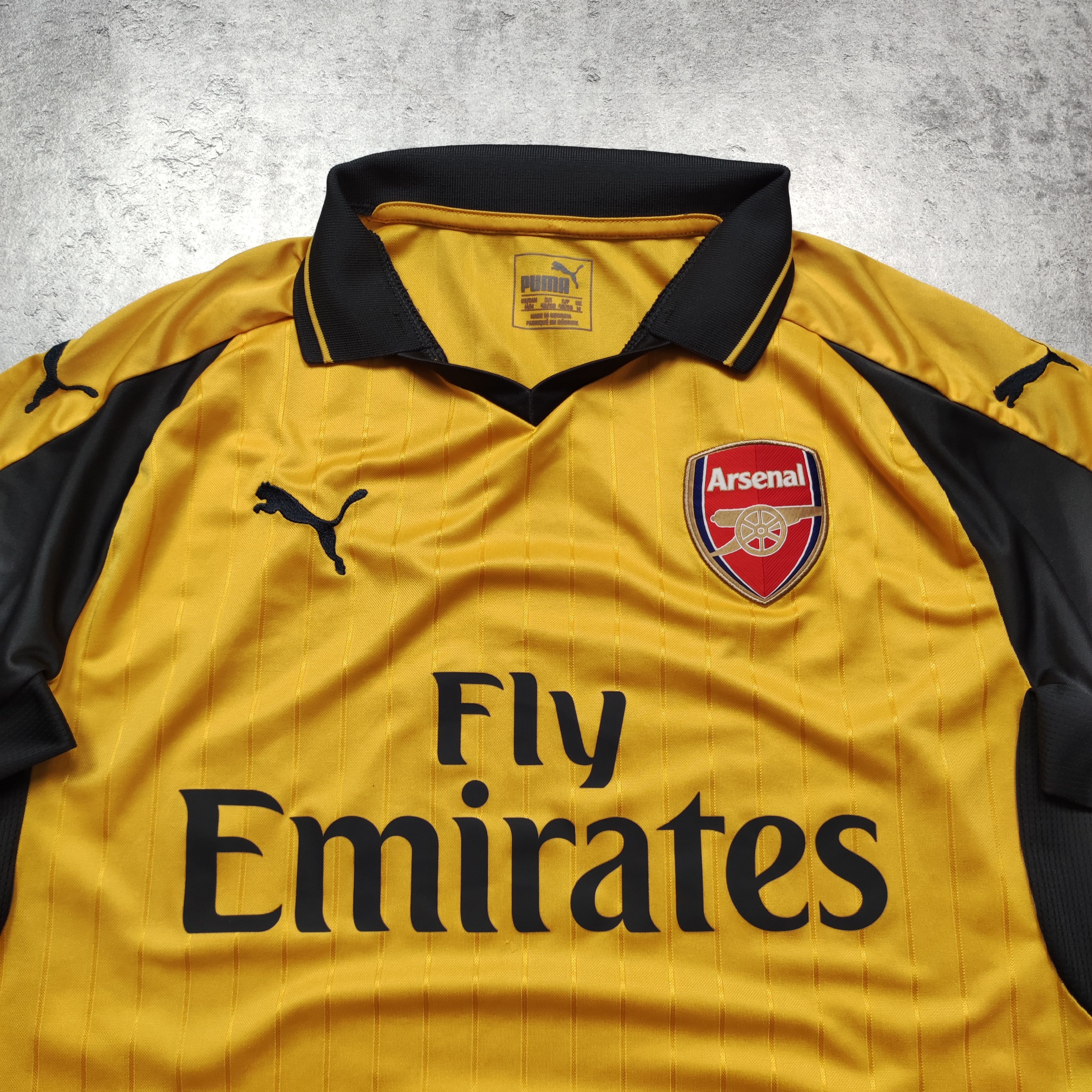 Puma RARE Puma x Arsenal London 2017/18 Away Footblal Jersey Size US M / EU 48-50 / 2 - 5 Thumbnail