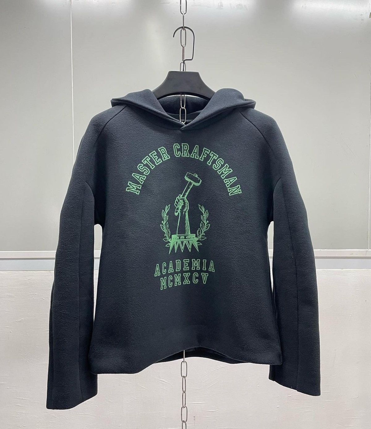 image of Raf Simons Aw11 Master Craftsman Hoodie in Black, Men's (Size Small)
