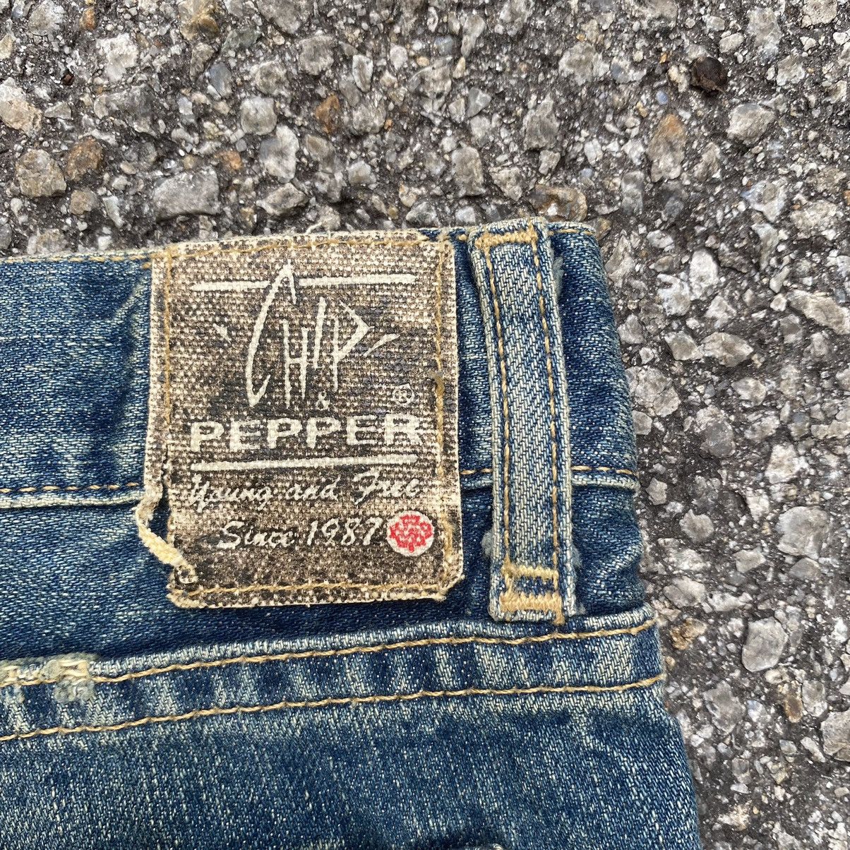 Kapital Flared Distressed Mudwash Jeans Chip & Pepper Boot Cut Denim Size US 29 - 15 Thumbnail