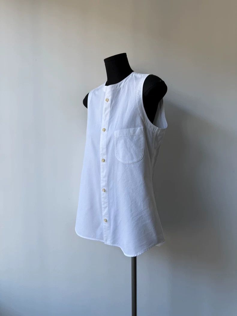 Y's Y's 11 AW Zen Purple Label Sleeveless shirt Size US M / EU 48-50 / 2 - 3 Thumbnail