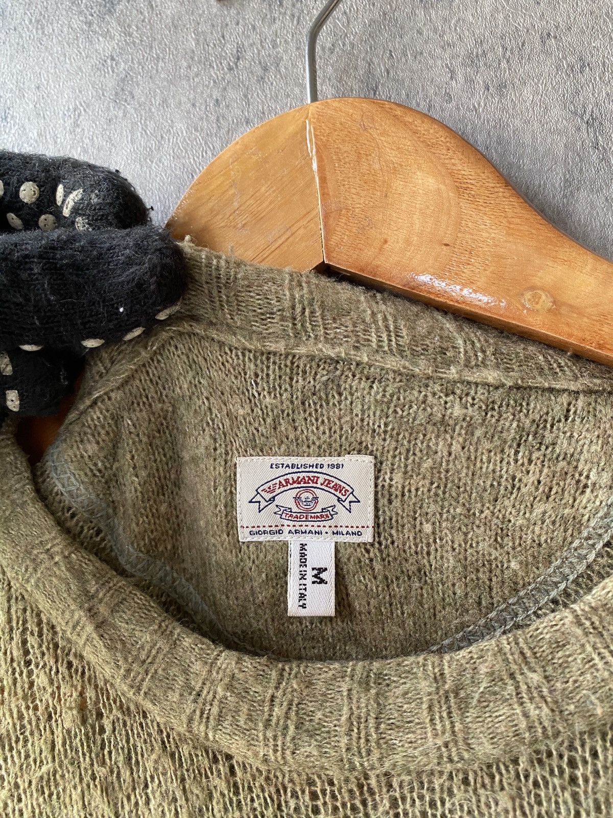 Giorgio Armani Armani Jeans Giorgio Armani Long Sleeve Knitwear Size US M / EU 48-50 / 2 - 15 Thumbnail