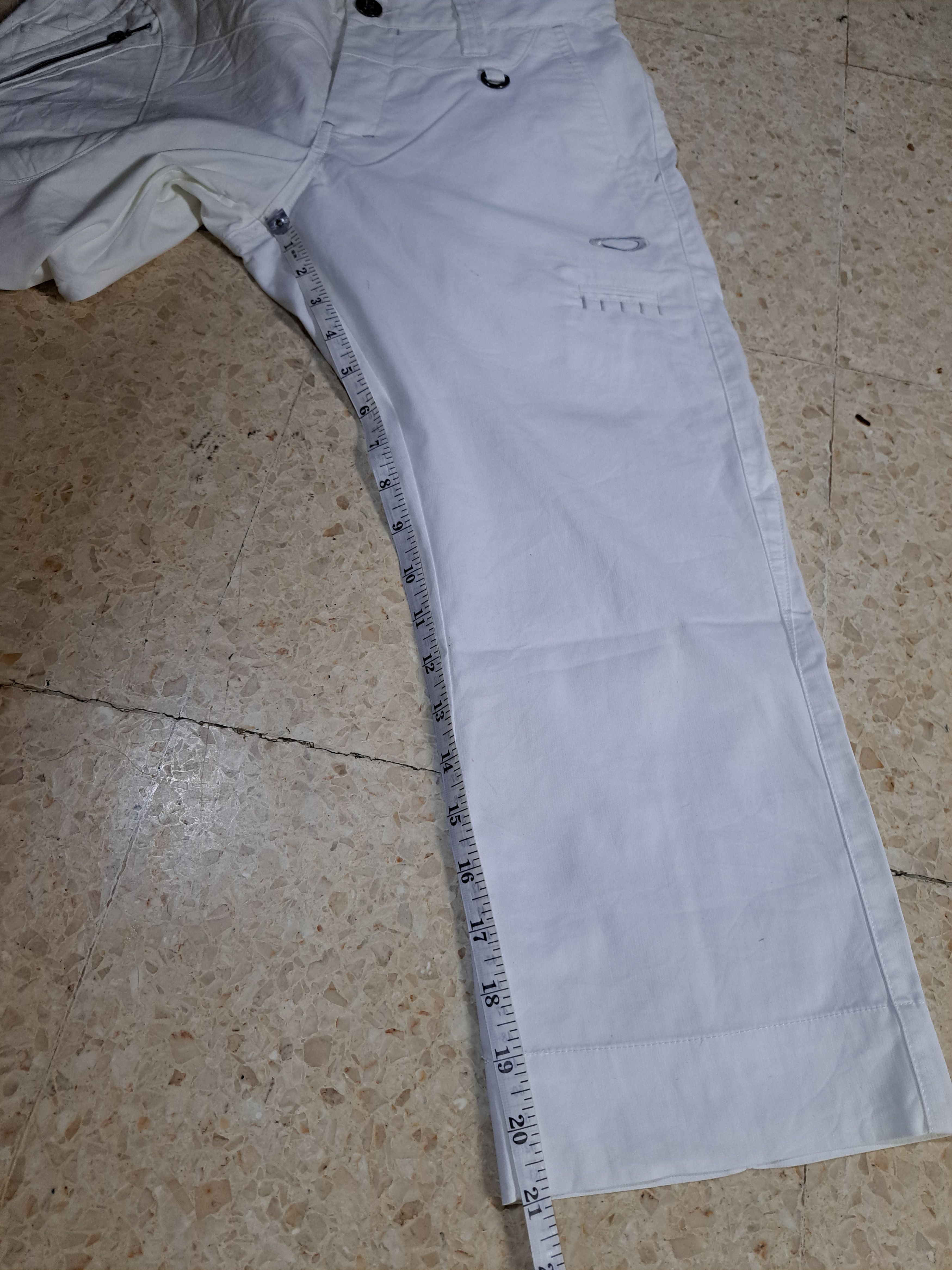 Oakley Vintage Y2K Oakley Hydrolix White Pants 7/8 Women Size 30 Size 30" / US 8 / IT 44 - 13 Thumbnail