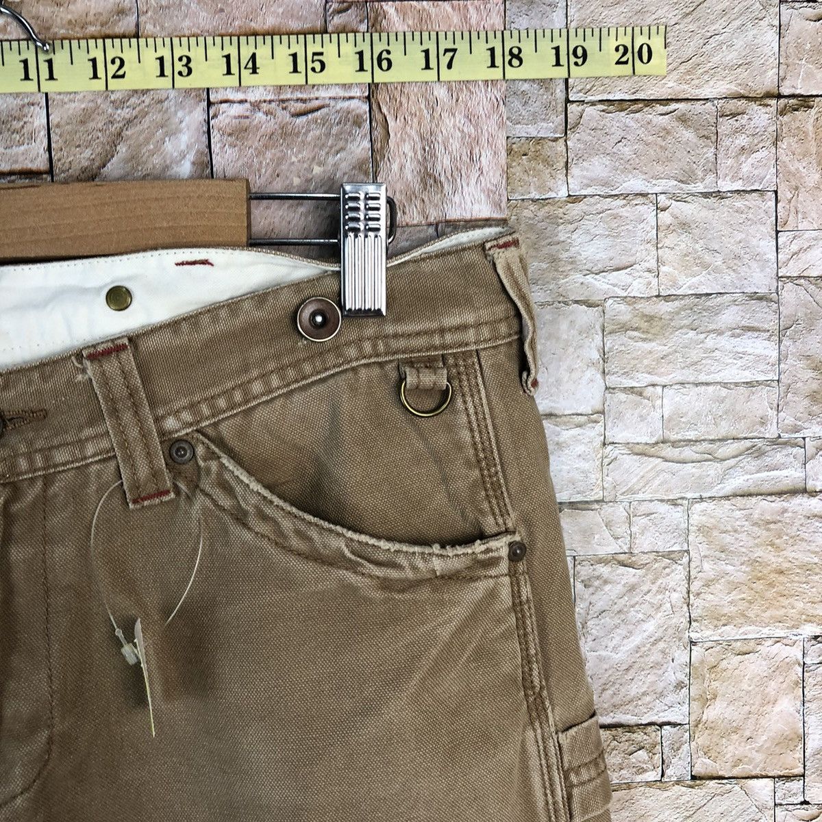 Dickies Dickies painter vintage buckle back Brown Casual Pants #A576 Size US 31 - 11 Thumbnail