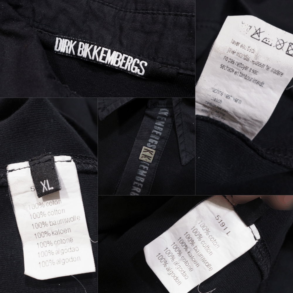 Dirk Bikkembergs 90S Logo Longsleeve Polo Vintage Size US XL / EU 56 / 4 - 7 Thumbnail
