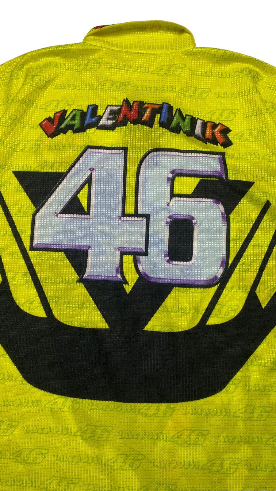 Vintage 1990s Valentino Rossi Souvenirs Jersey Size US L / EU 52-54 / 3 - 9 Thumbnail