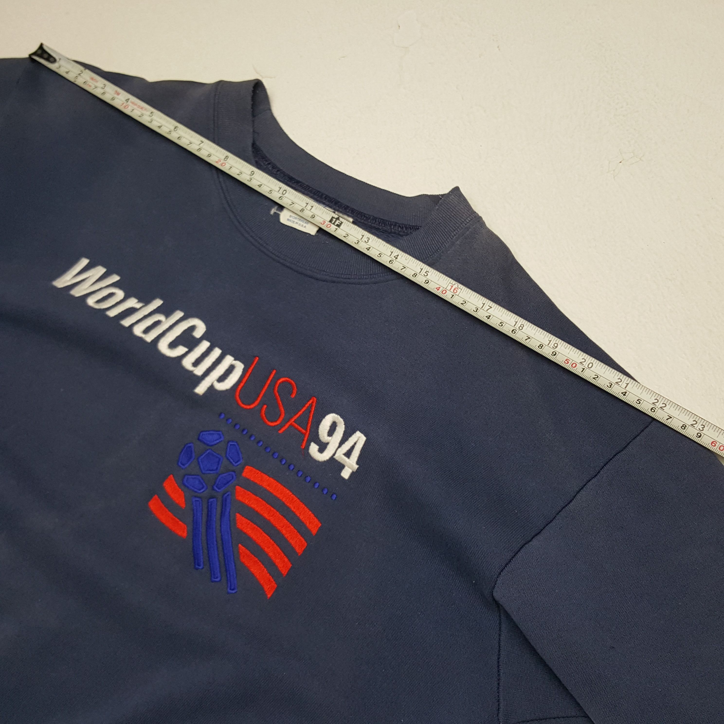 USA Olympics × Vintage Vintage Worldcup USA 94 Embroidery Sweatshirt Size US L / EU 52-54 / 3 - 7 Thumbnail