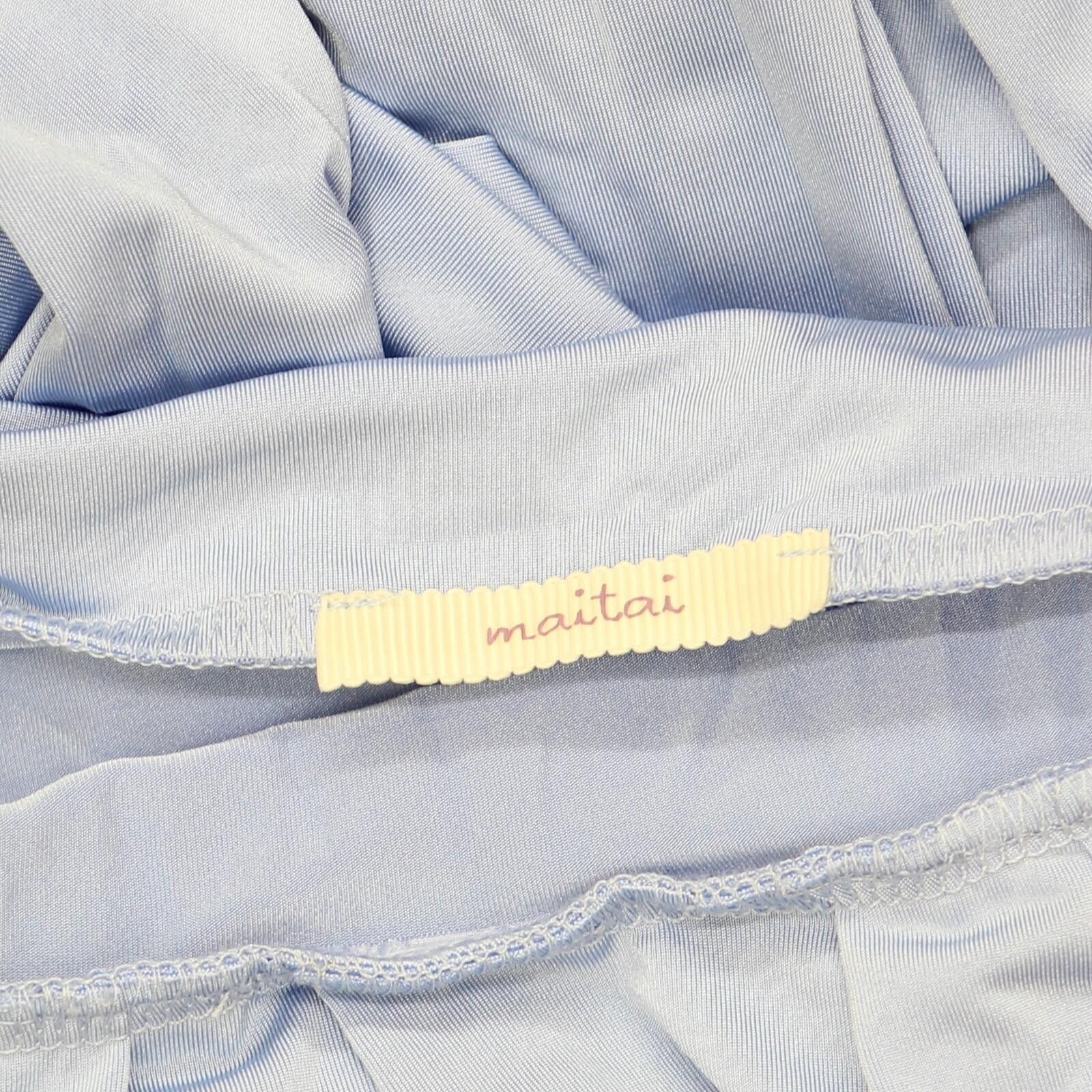 Other New Maitai Shoulder Drapey Gown Dress D8370ca S Light Blue Size S / US 4 / IT 40 - 3 Thumbnail