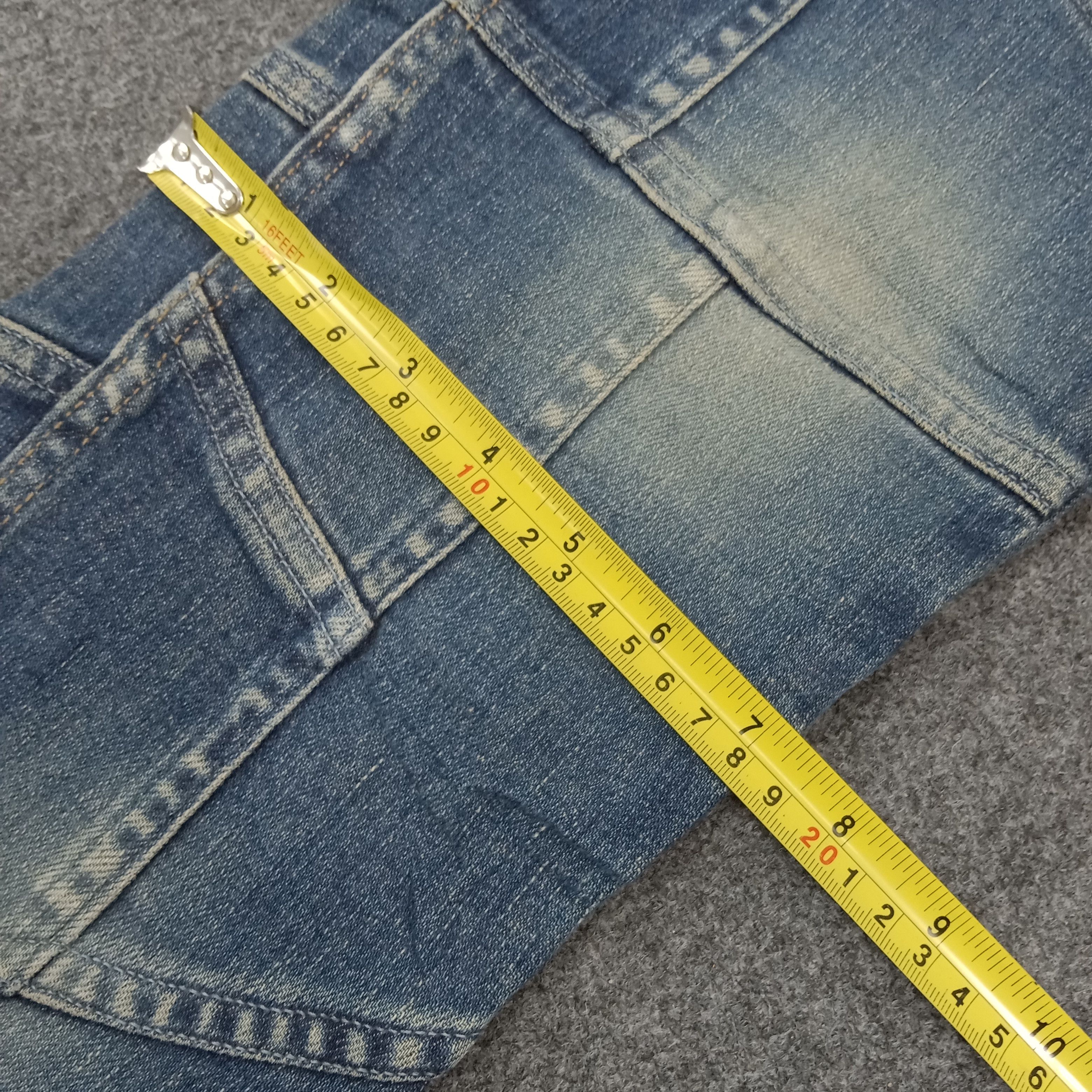 Hysteric Glamour Hysterics Glamour Patchwork Flare Denim Jeans C265N4 Size 31" - 12 Thumbnail