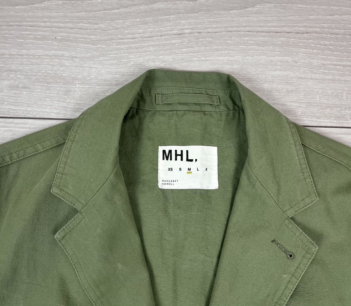 Margaret Howell Margaret Howell MHL Olive Work Canvas Buttons Jacket Size US M / EU 48-50 / 2 - 6 Thumbnail