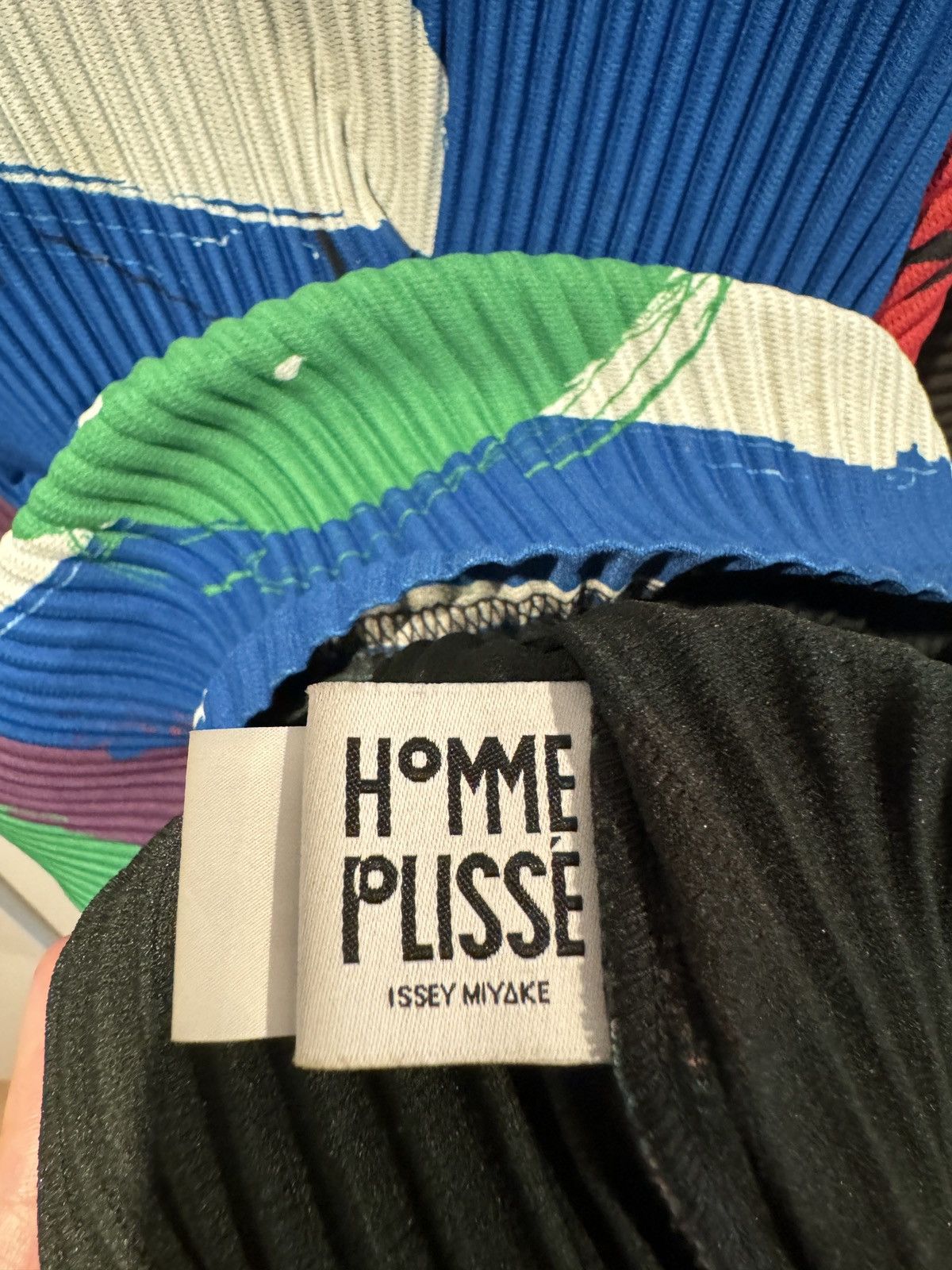 Homme Plisse Issey Miyake Issey Miyake Pleated Short Sleeve T-shirt Size US M / EU 48-50 / 2 - 5 Thumbnail
