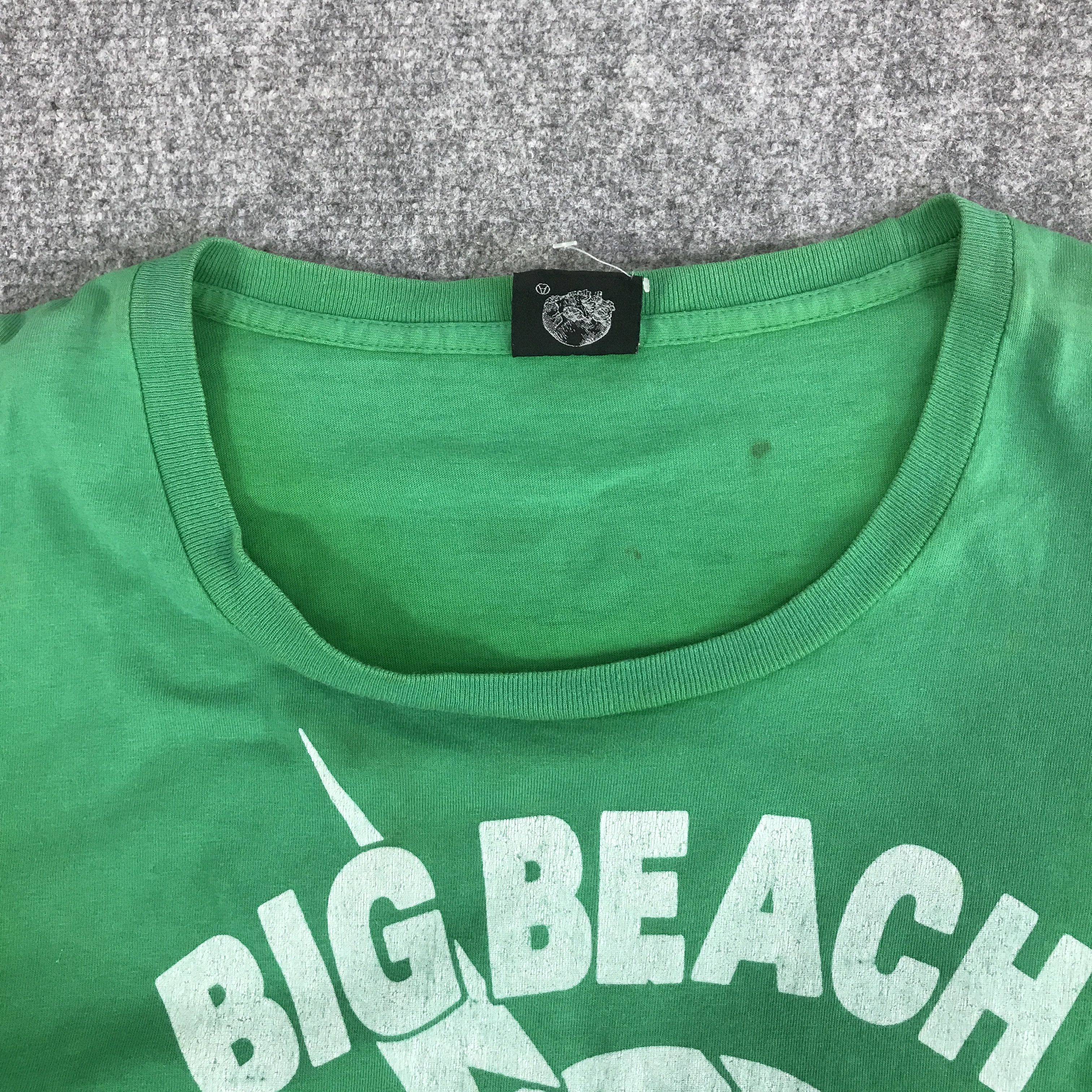 Japanese Brand RNA X SKULL BIG BEACH T-SHIRT K117B8 Size US M / EU 48-50 / 2 - 8 Thumbnail