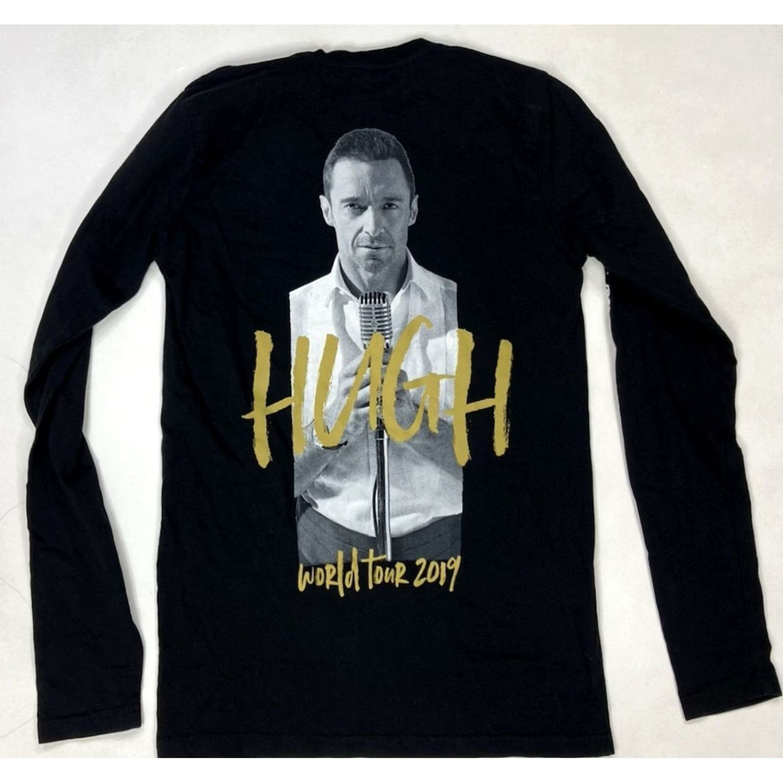 Jackman Hugh Graphic T-shirt Men Small Black Long Sleeve World Tour 2019 Music Shirt Size US S / EU 44-46 / 1 - 2 Thumbnail