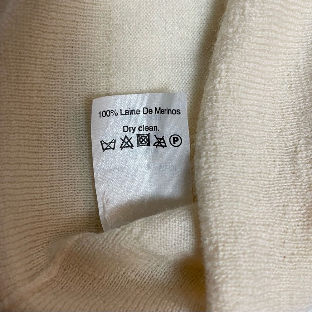 J.Crew J. Crew Merino Wool White Gray Sweater Size XXS Size XXS / US 00 / IT 34 - 8 Thumbnail