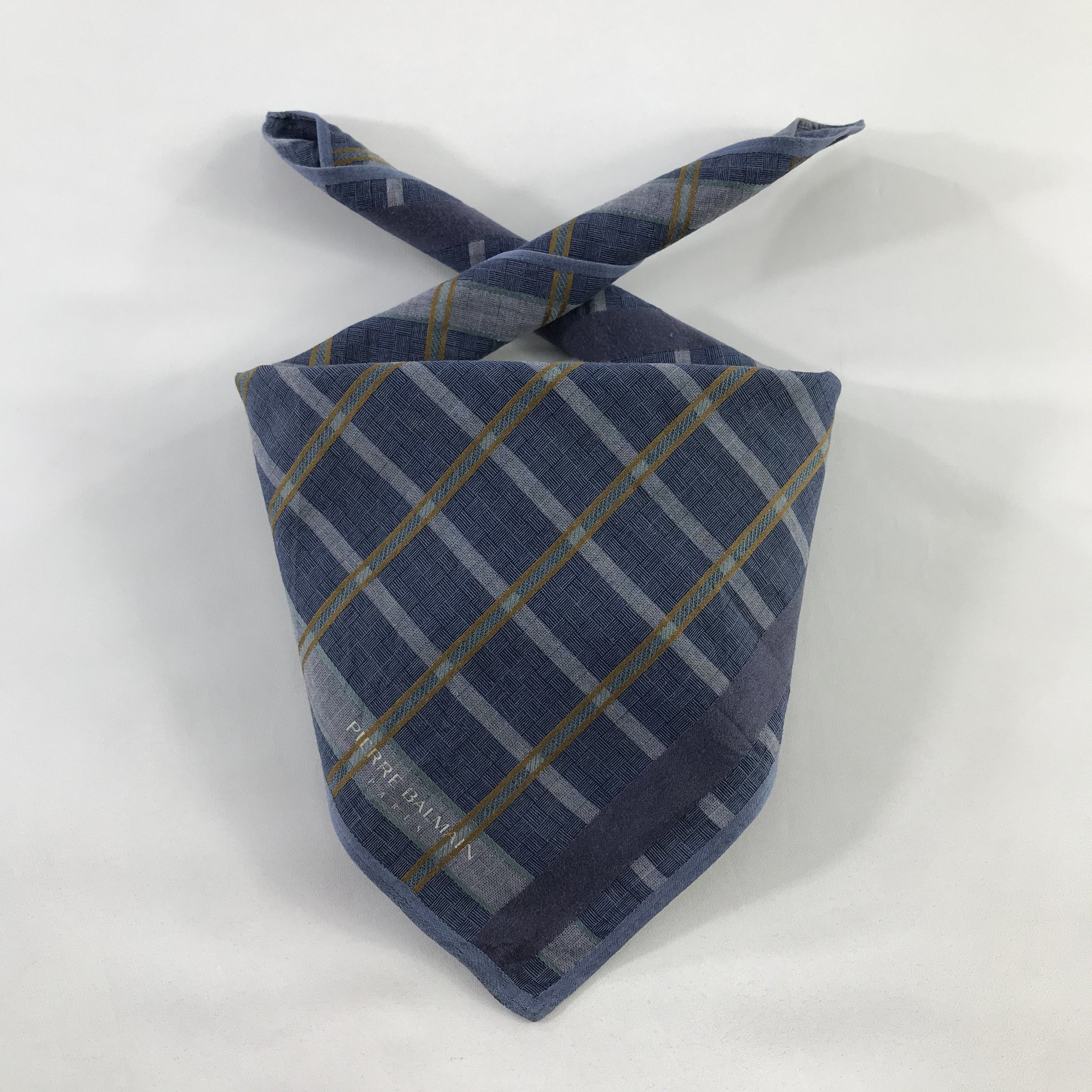 Pierre Balmain × Vintage Pierre Balmain Bandana / Handkerchief / Neckerchief - S617 Size ONE SIZE - 3 Thumbnail