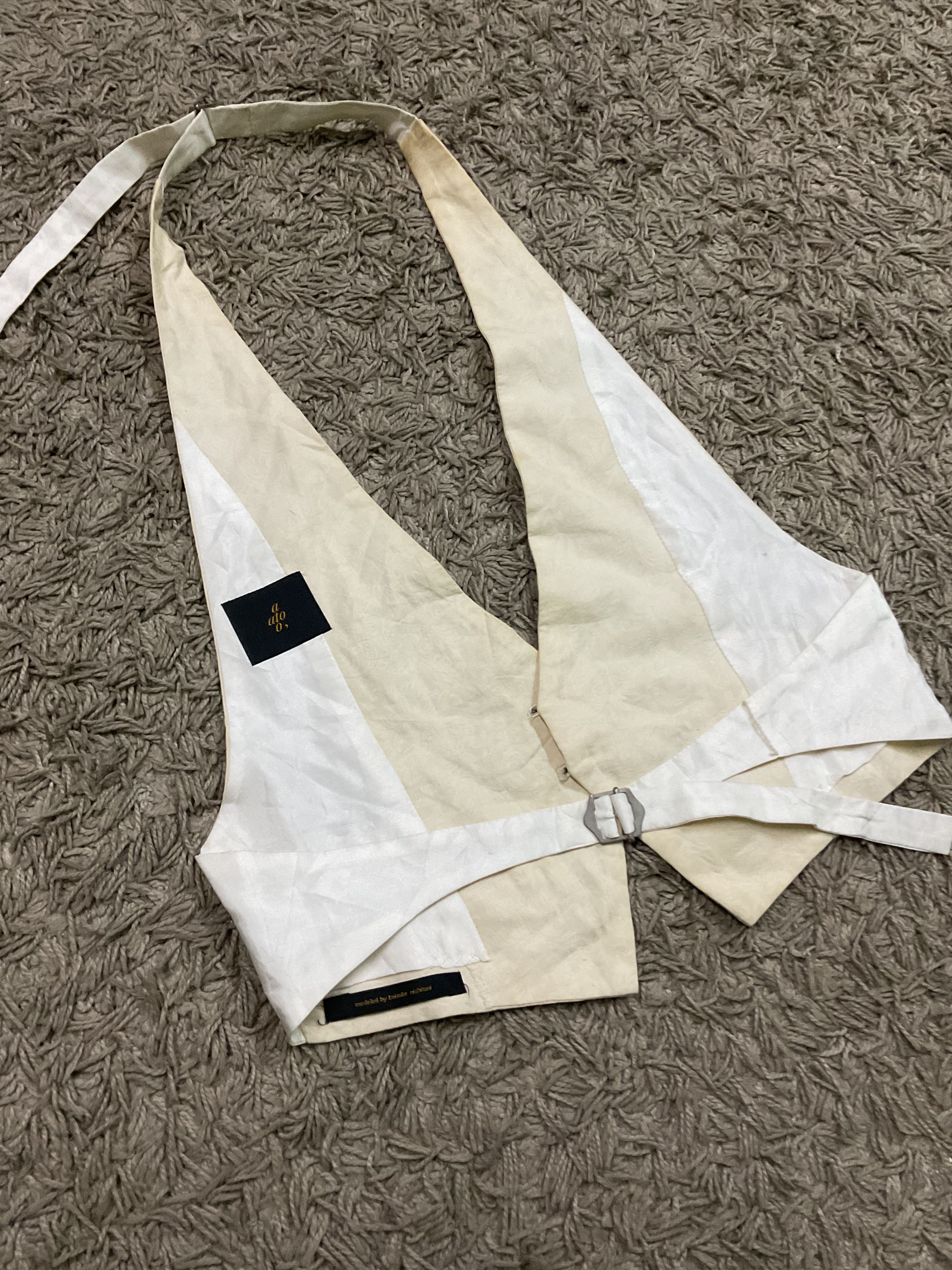 Designer RARE Vintage Japanese Designer waistcoat Size ONE SIZE - 6 Thumbnail