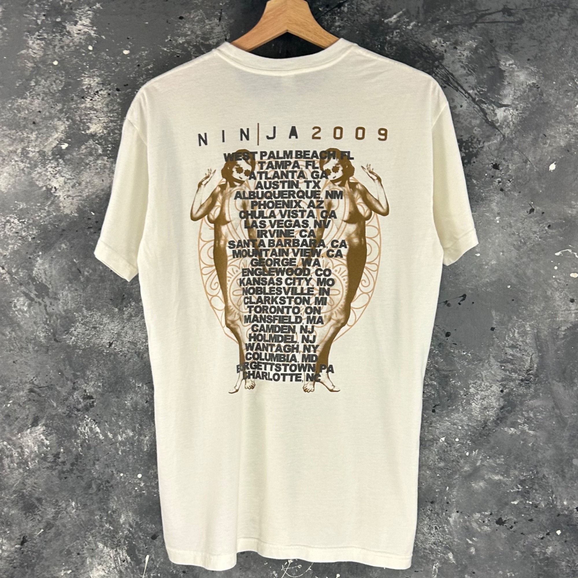 Band Tees × Vintage Jane’s Addiction NIN band shirt Size US M / EU 48-50 / 2 - 2 Thumbnail