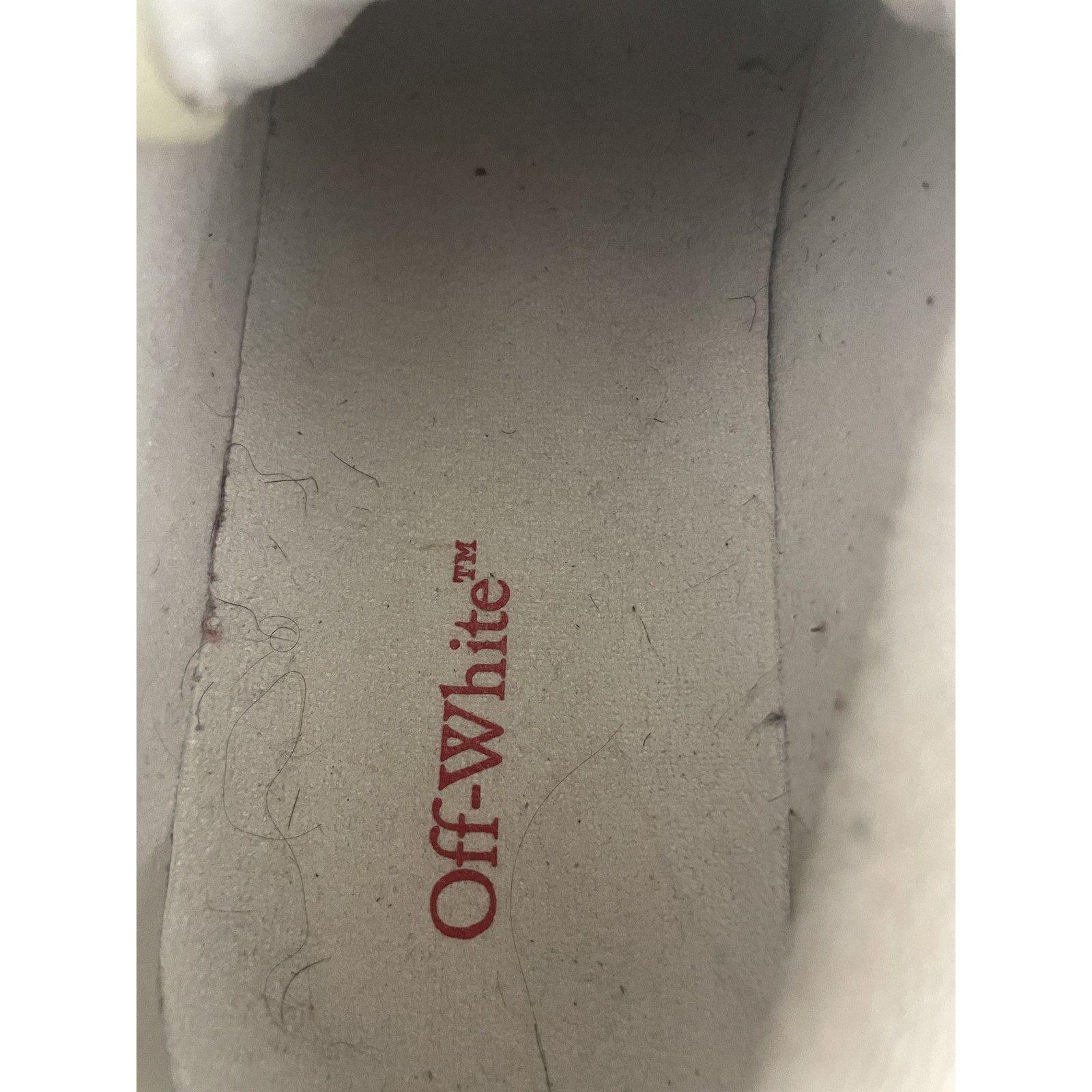 Off-White OFF-WHITE OUT OF OFFICE WHITE/RED SNEAKER SIZE 9.5 PREOWNED Size US 9 / EU 42 - 6 Thumbnail