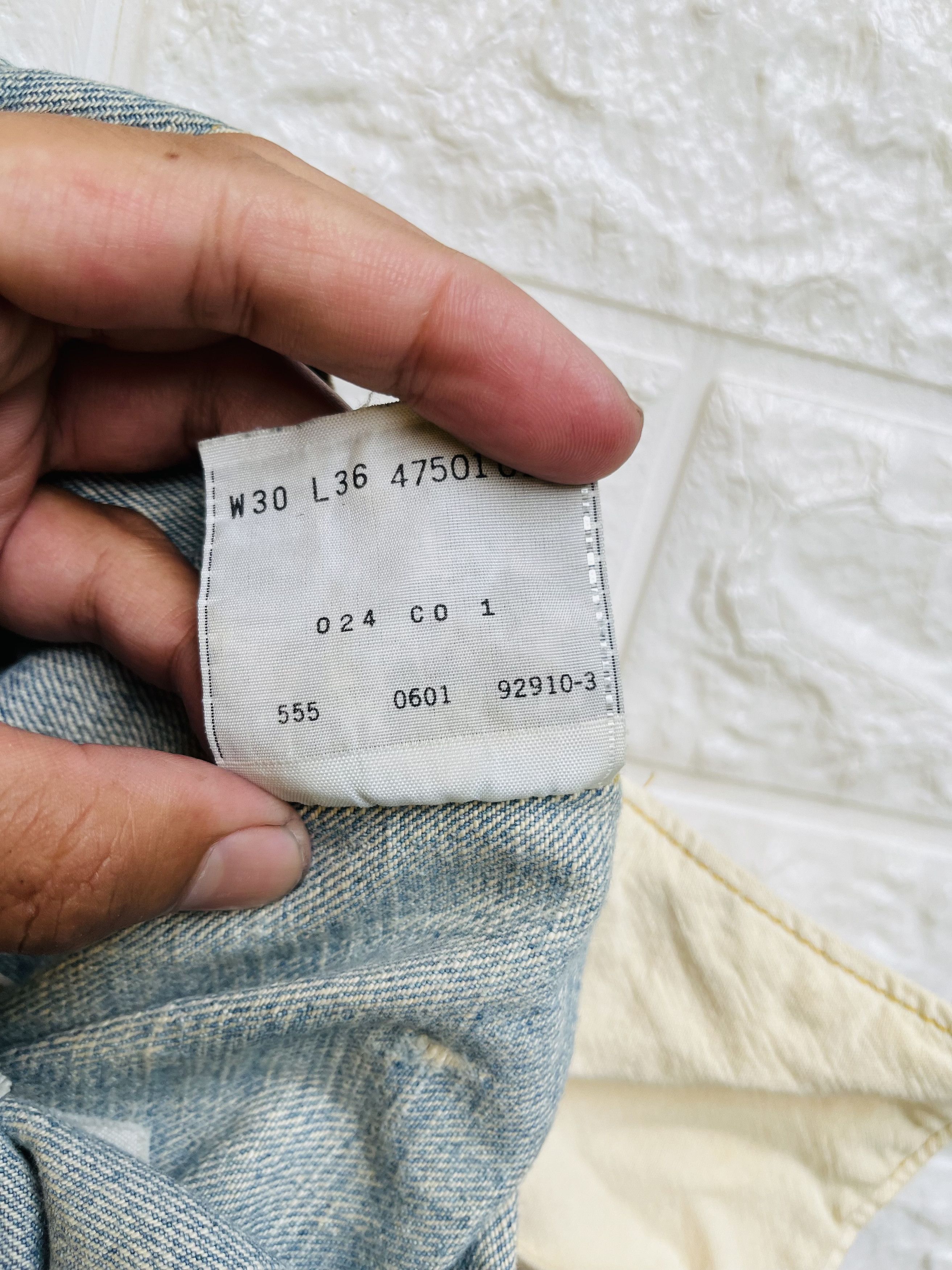 Levi's Vintage Clothing × Vintage Vintage Levis Distressed Designer Fashion Style Size US 28 / EU 44 - 16 Thumbnail