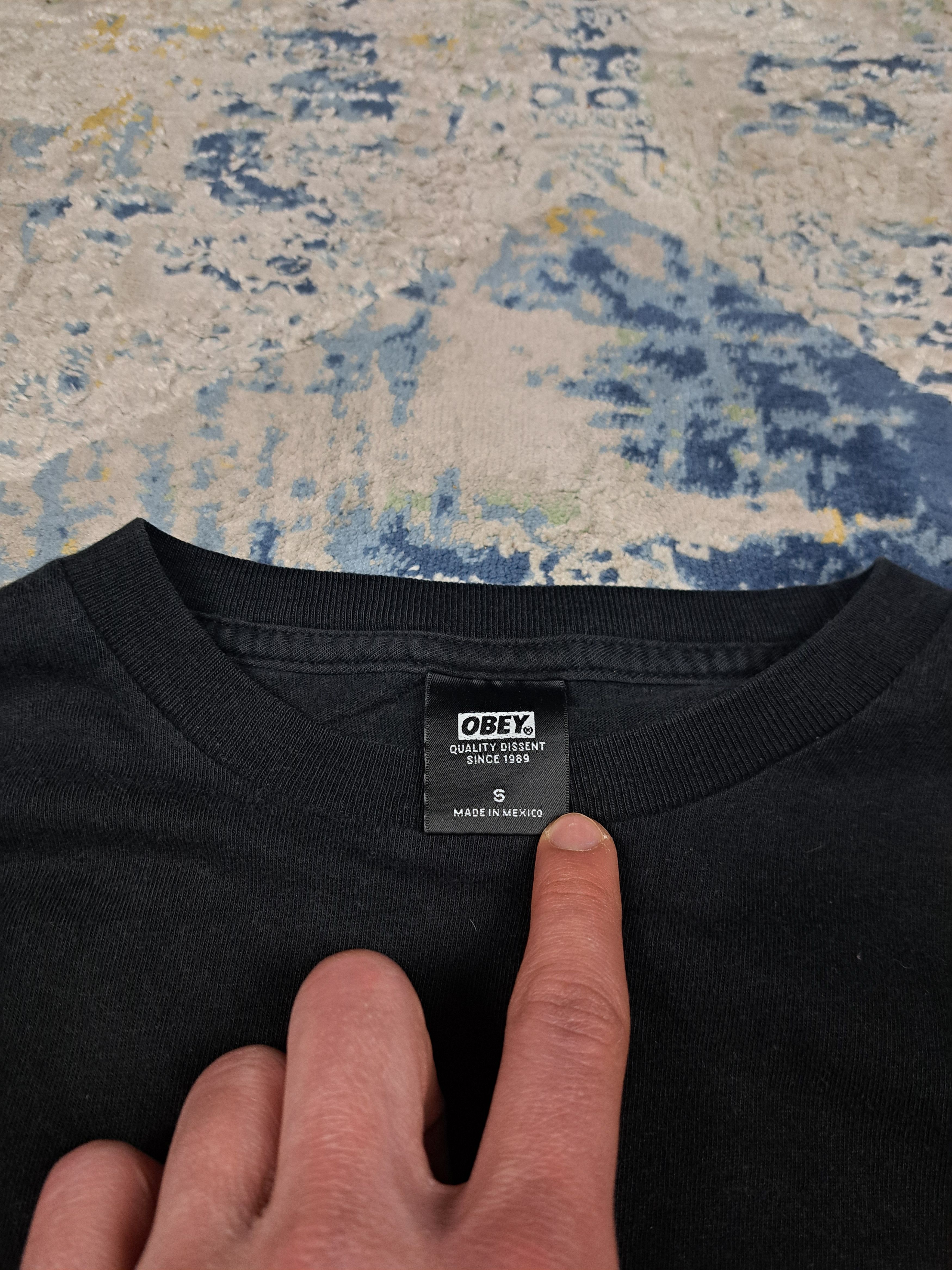 Obey Obey Visual Pollution Propaganda Longsleeve Streetwear Skate Size US S / EU 44-46 / 1 - 7 Thumbnail