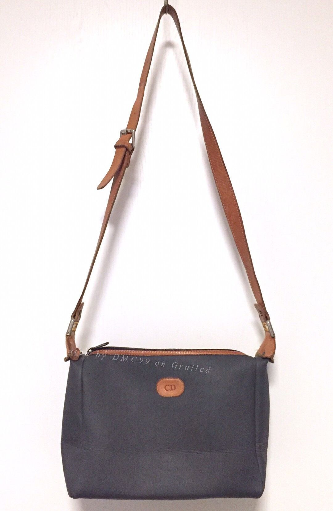 Dior Dior Vintage Gray Crossbody Bag Size ONE SIZE - 1 Thumbnail