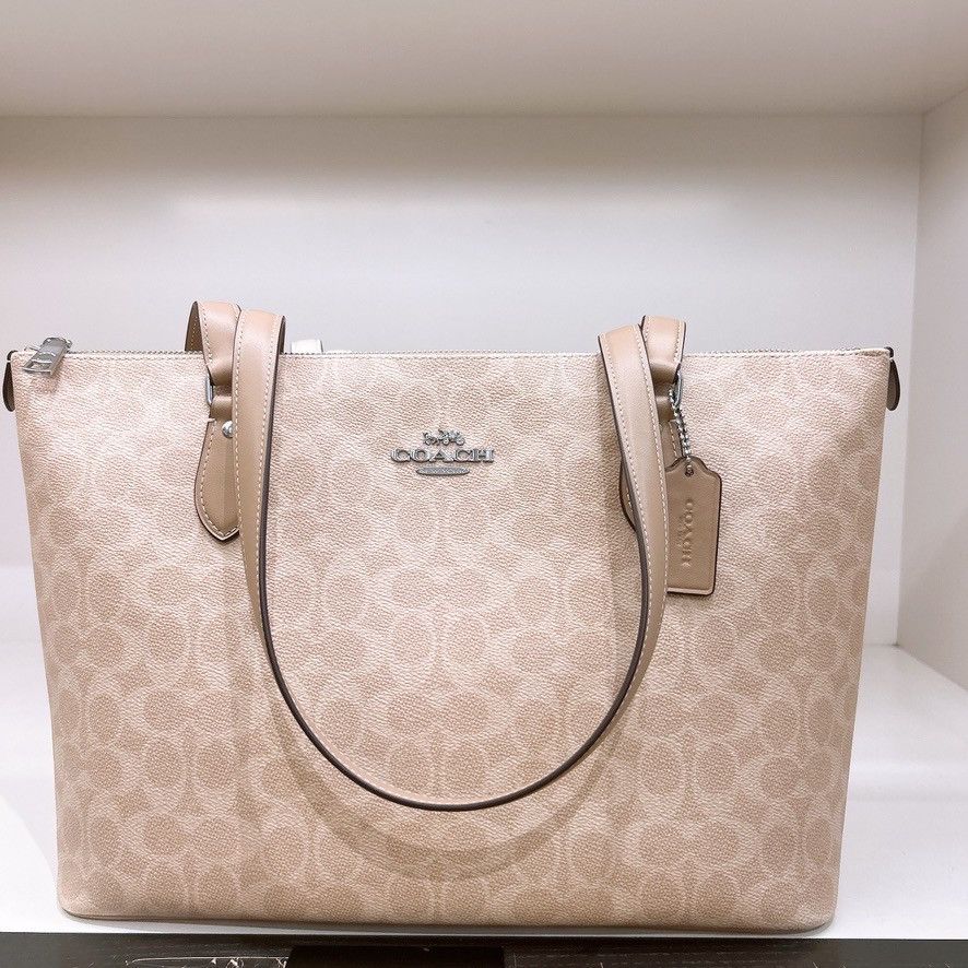 Coach Gallery Tote Bag In Signature Canvas CW381 Size ONE SIZE - 1 Thumbnail