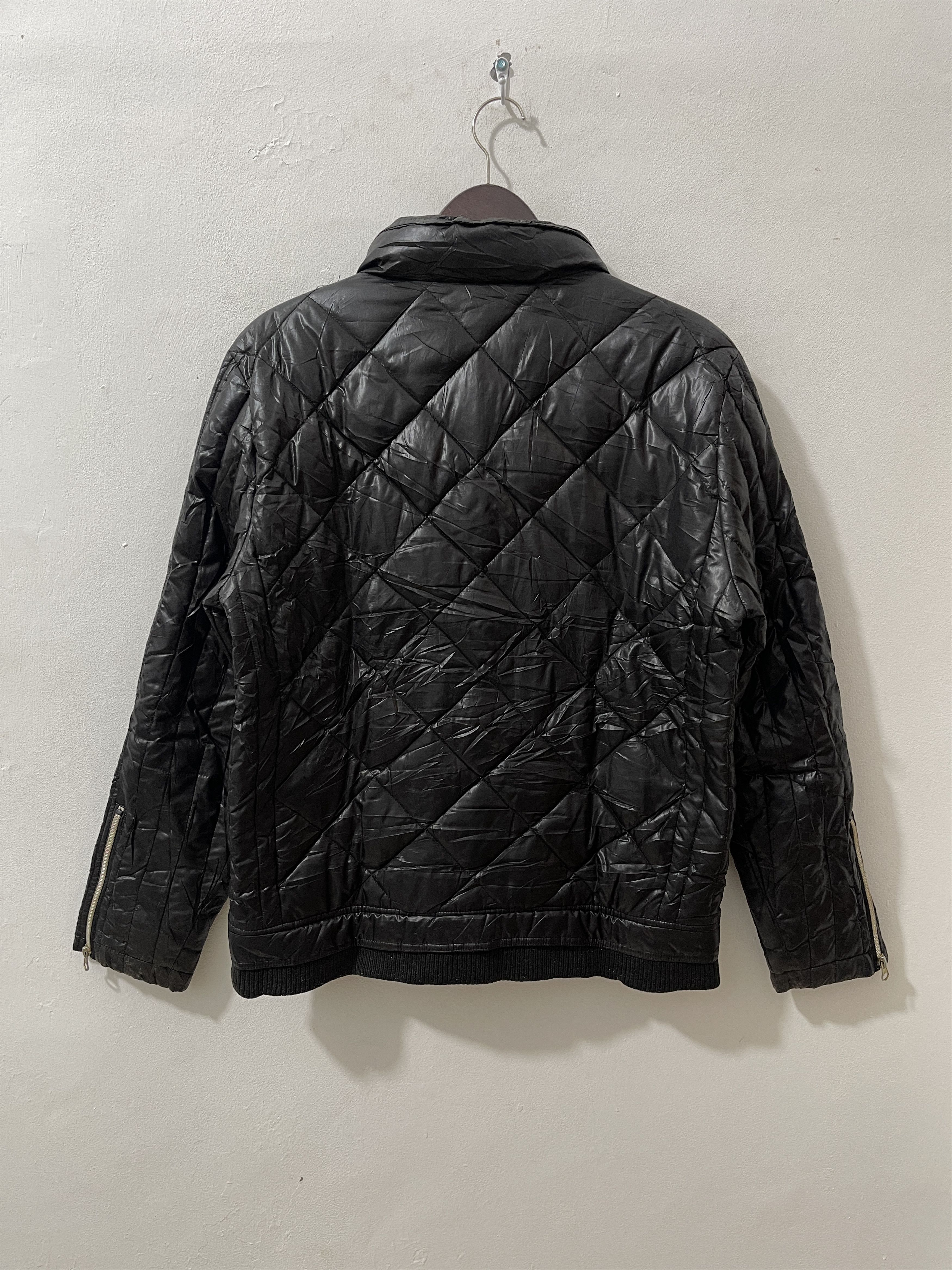 Japanese Brand 2000s Closshi Japan Archive Fur Puffer LGB Vkei Style Jacket Size US L / EU 52-54 / 3 - 8 Thumbnail